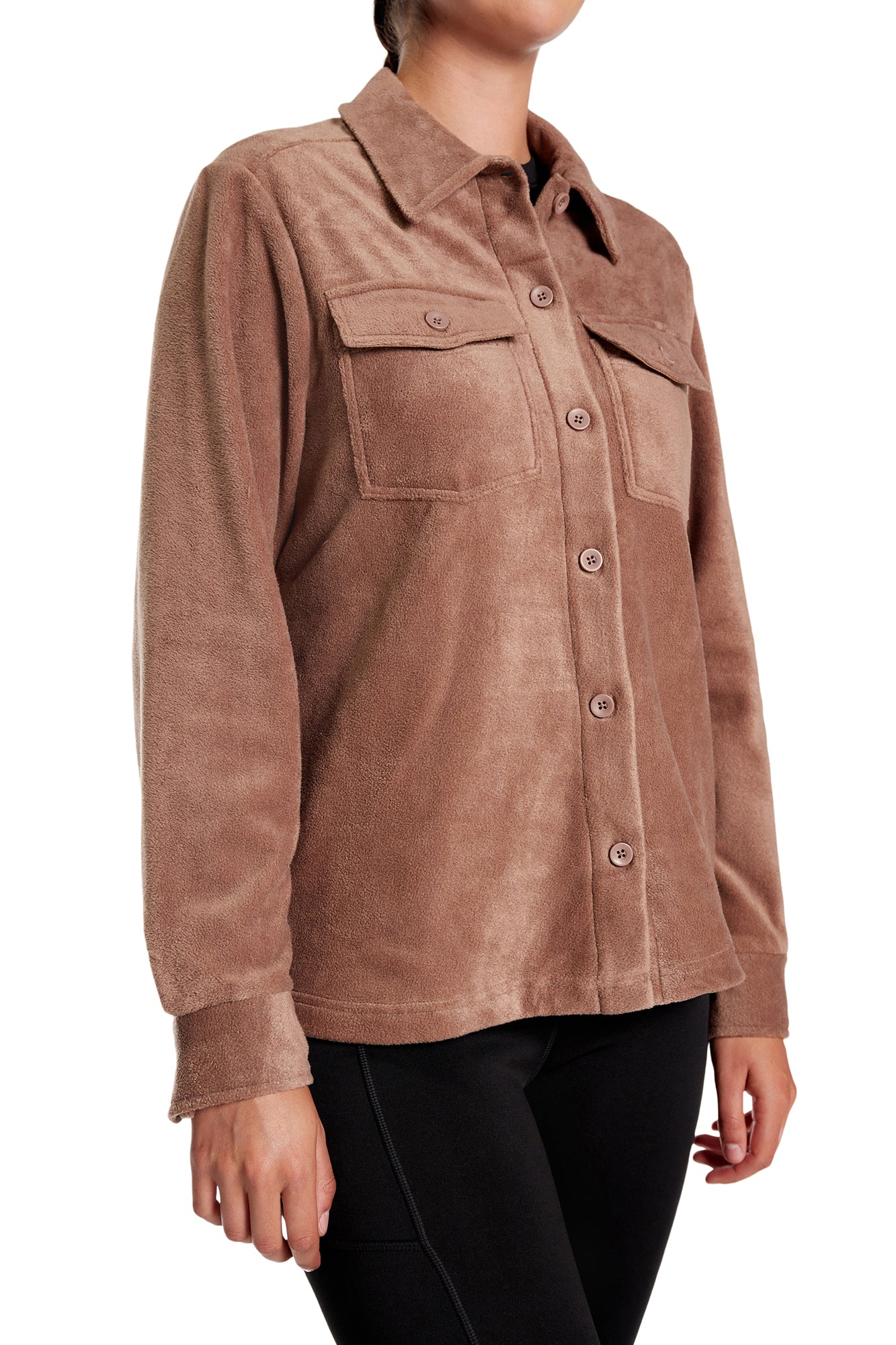 Jasper Polar Plush Fleece Shacket