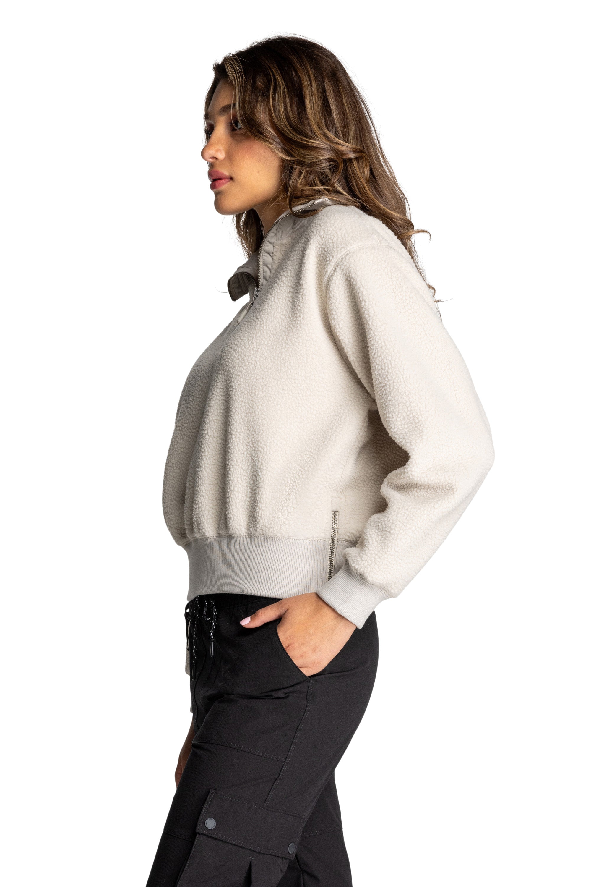 CozySport Sherpa Pullover