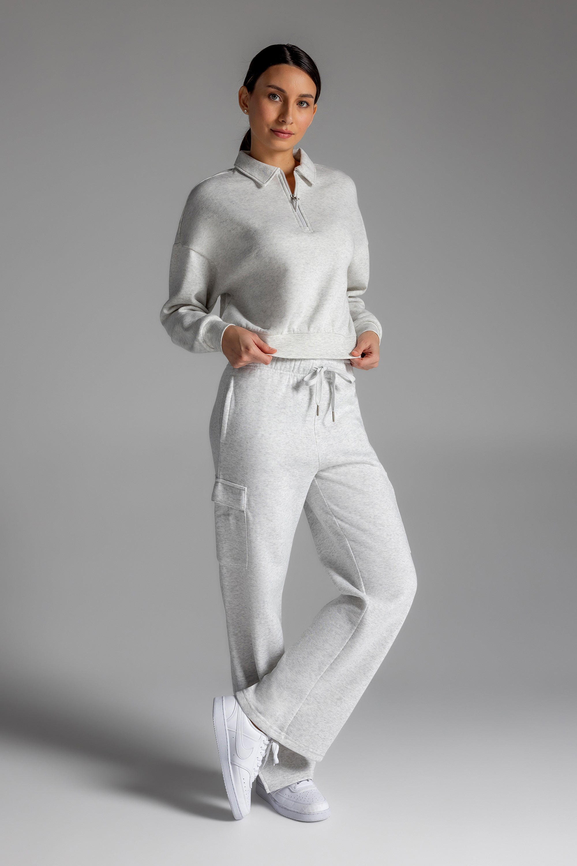 Pantalon cargo en polaire HeatHaven