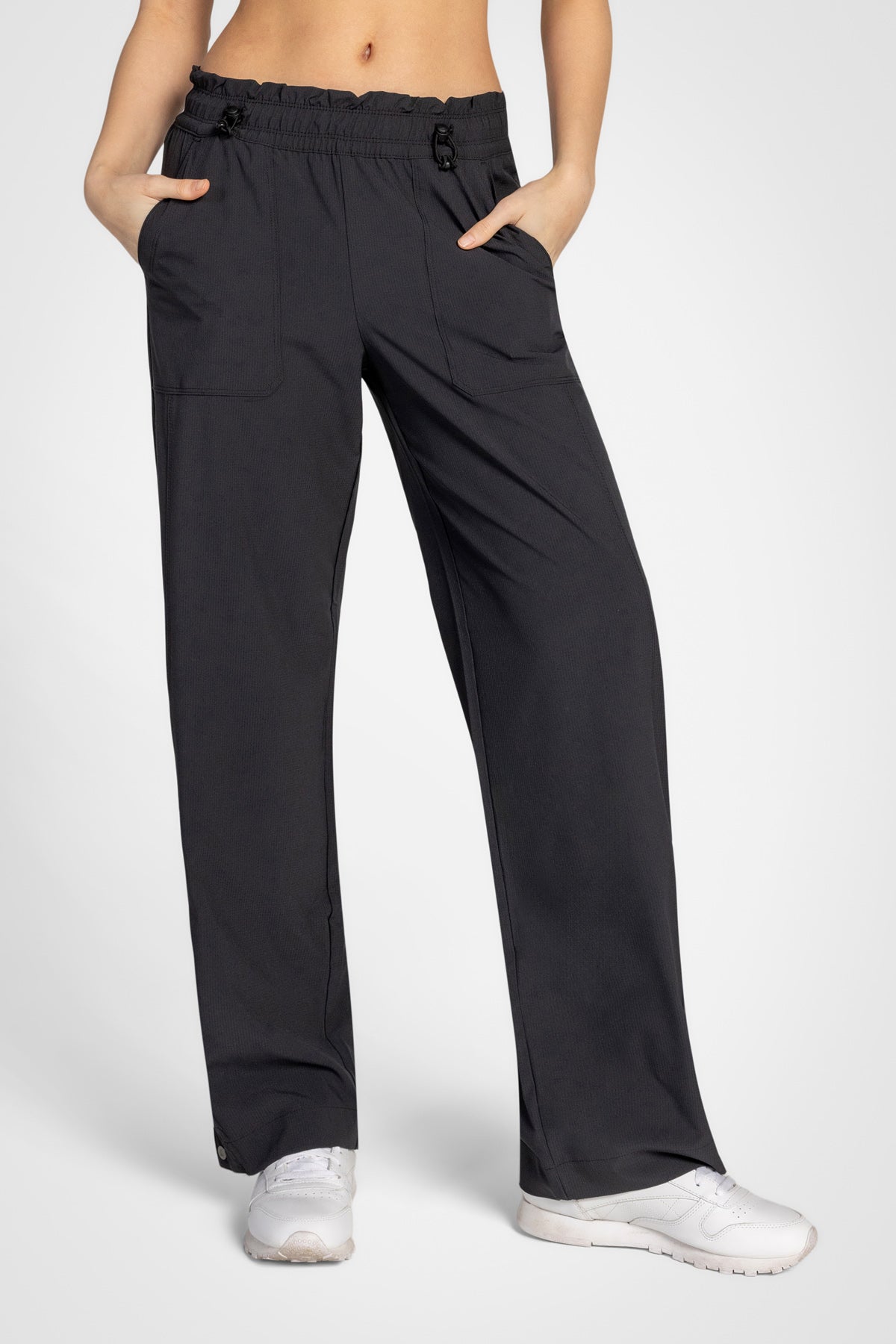 Pantalon droit essentiel en ripstop