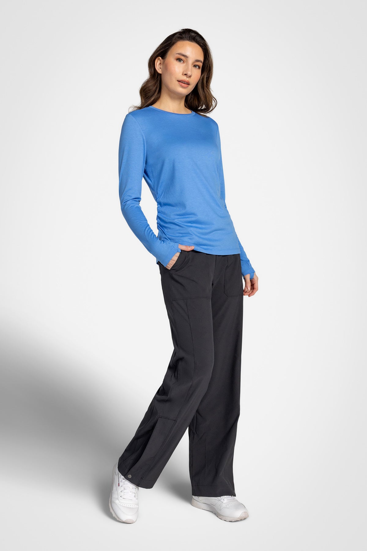 Pantalon droit essentiel en ripstop