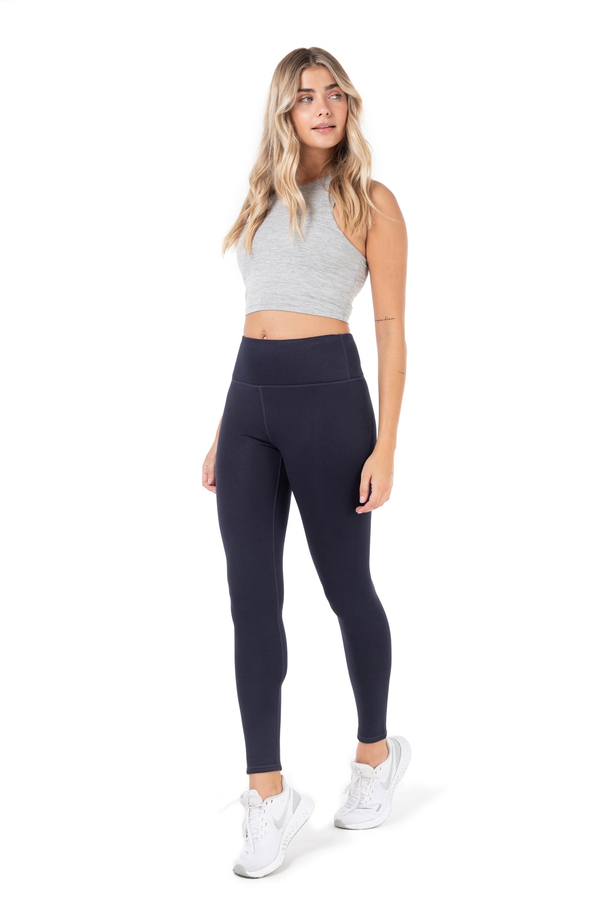 Stretch Fleece-Lined High Waist Leggings
