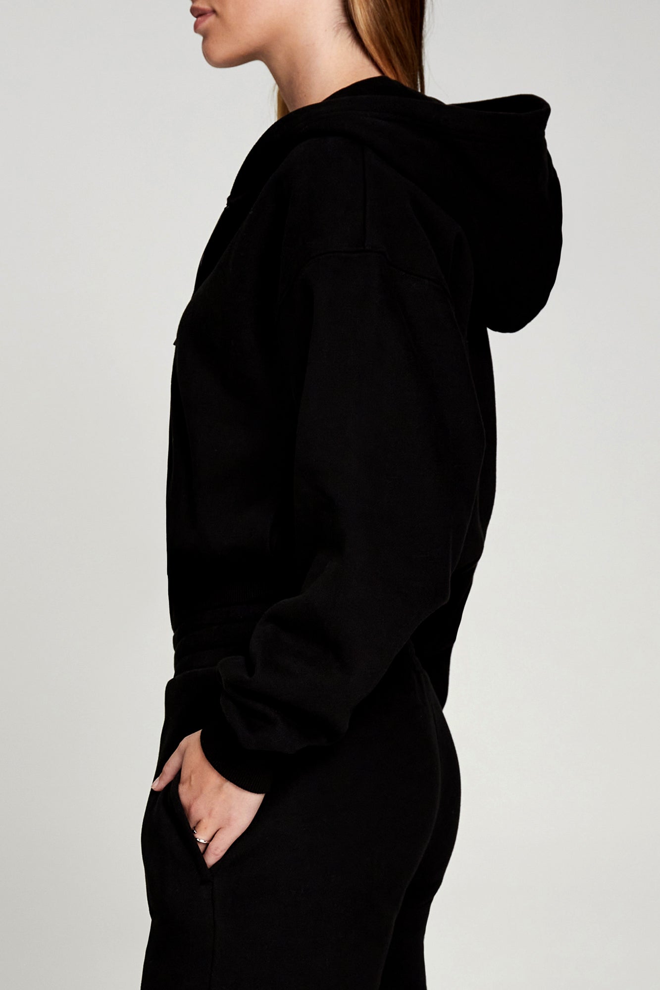 Sweat à capuche zippé Cozy Luxe