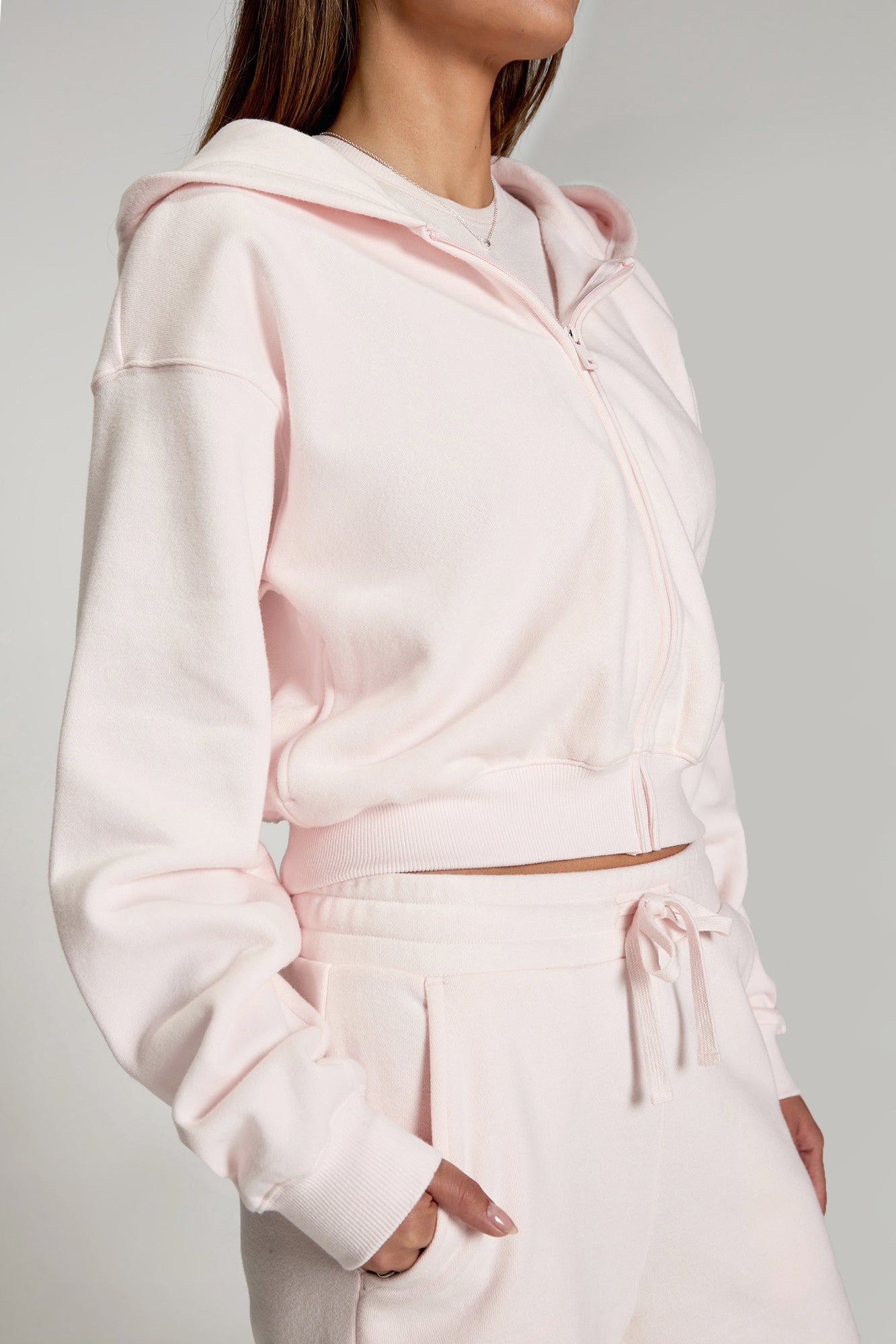 Sweat à capuche zippé Cozy Luxe