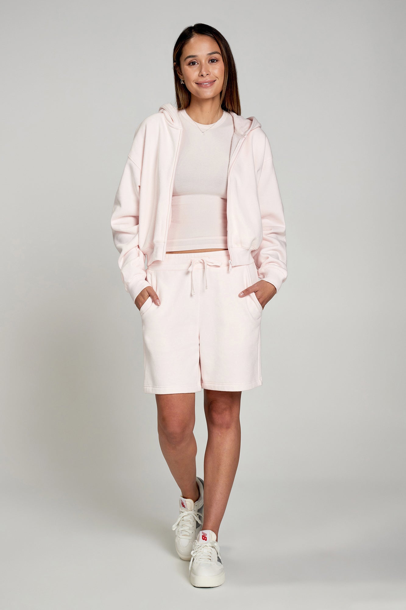 Sweat à capuche zippé Cozy Luxe