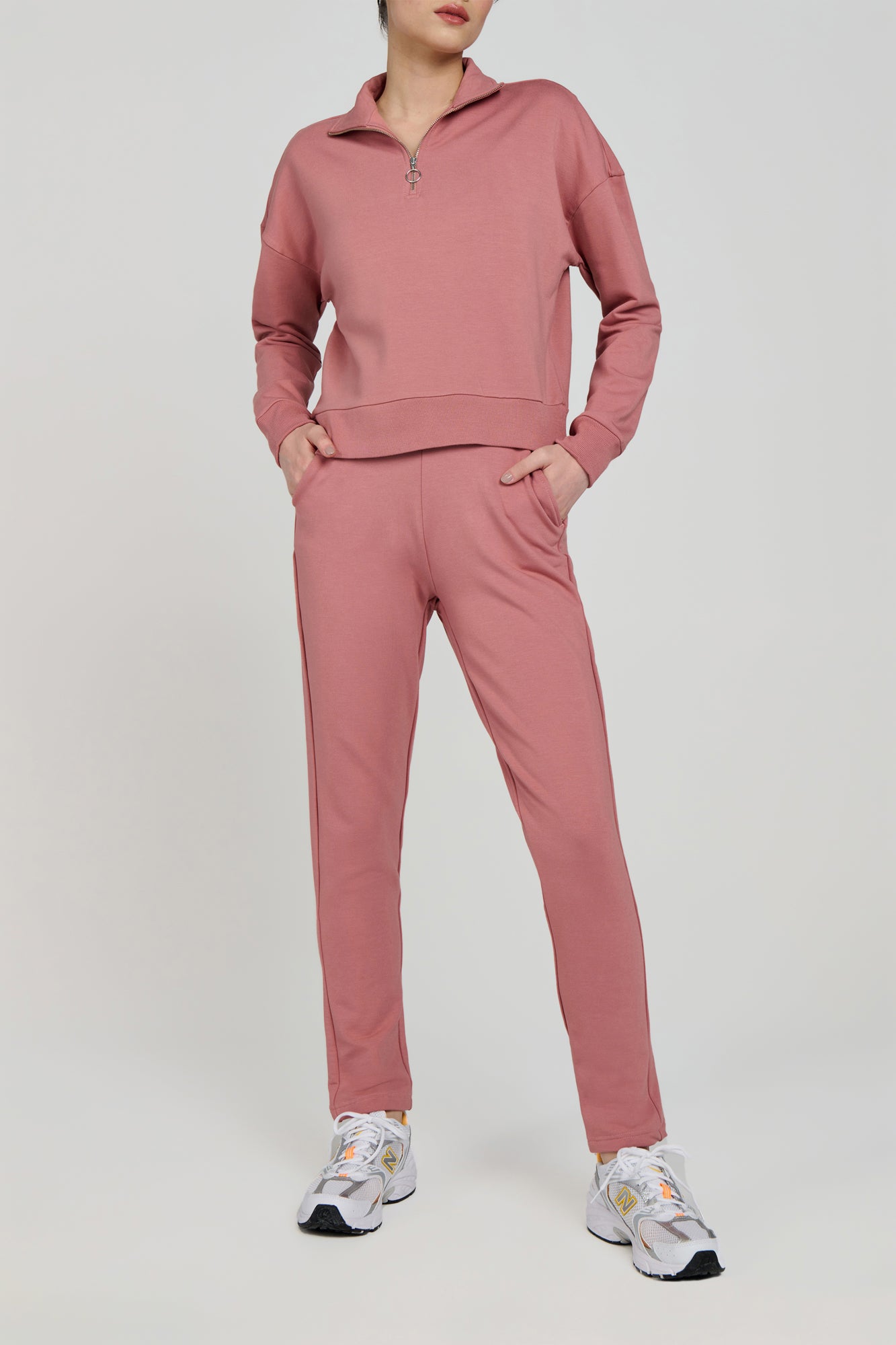 Pull à fermeture éclair 1/4