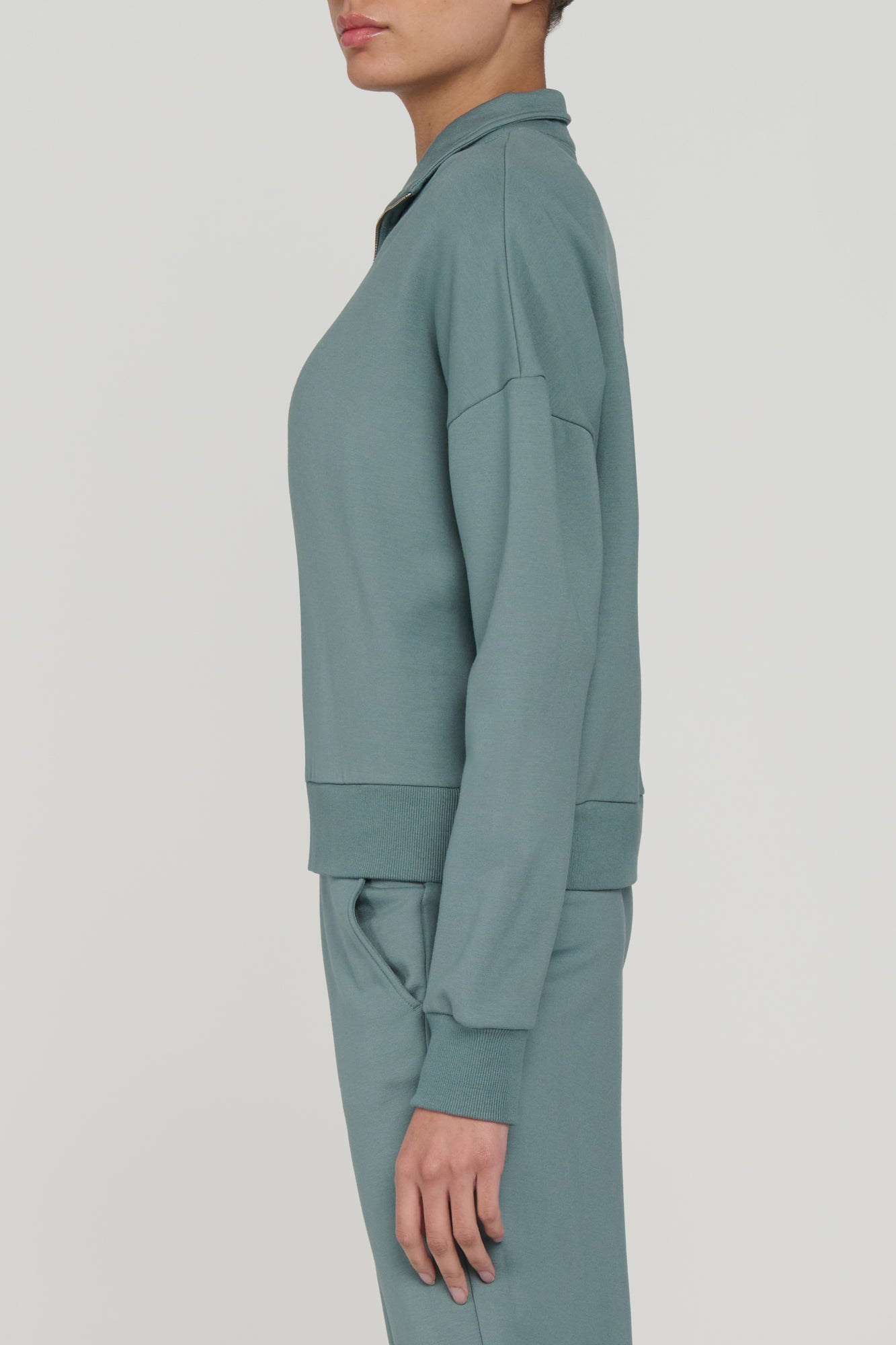 Pull à fermeture éclair 1/4