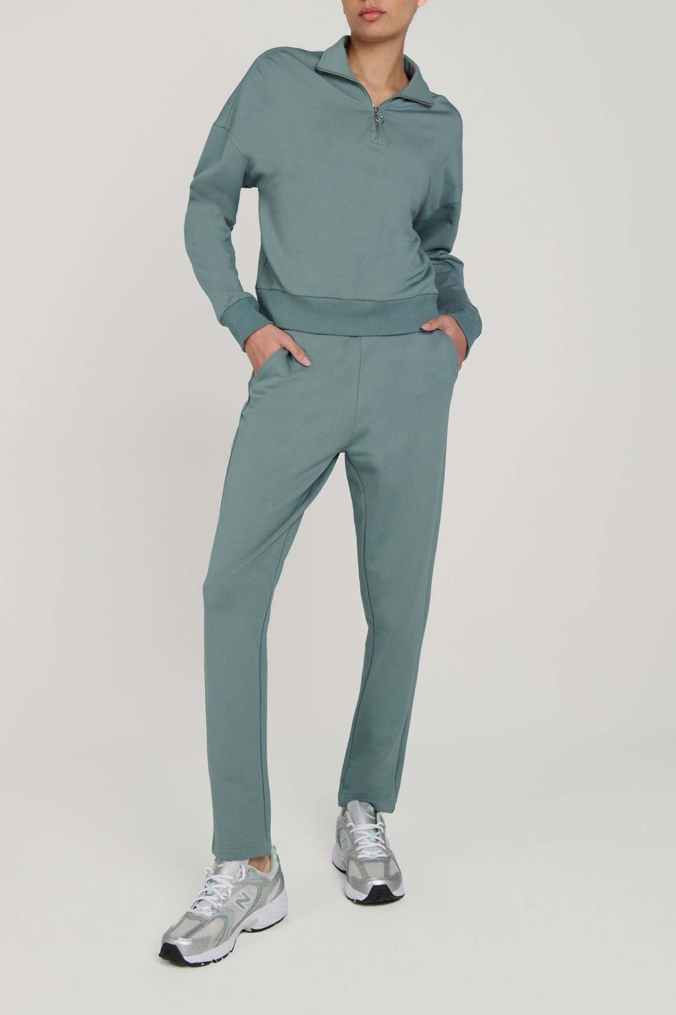 Pull à fermeture éclair 1/4