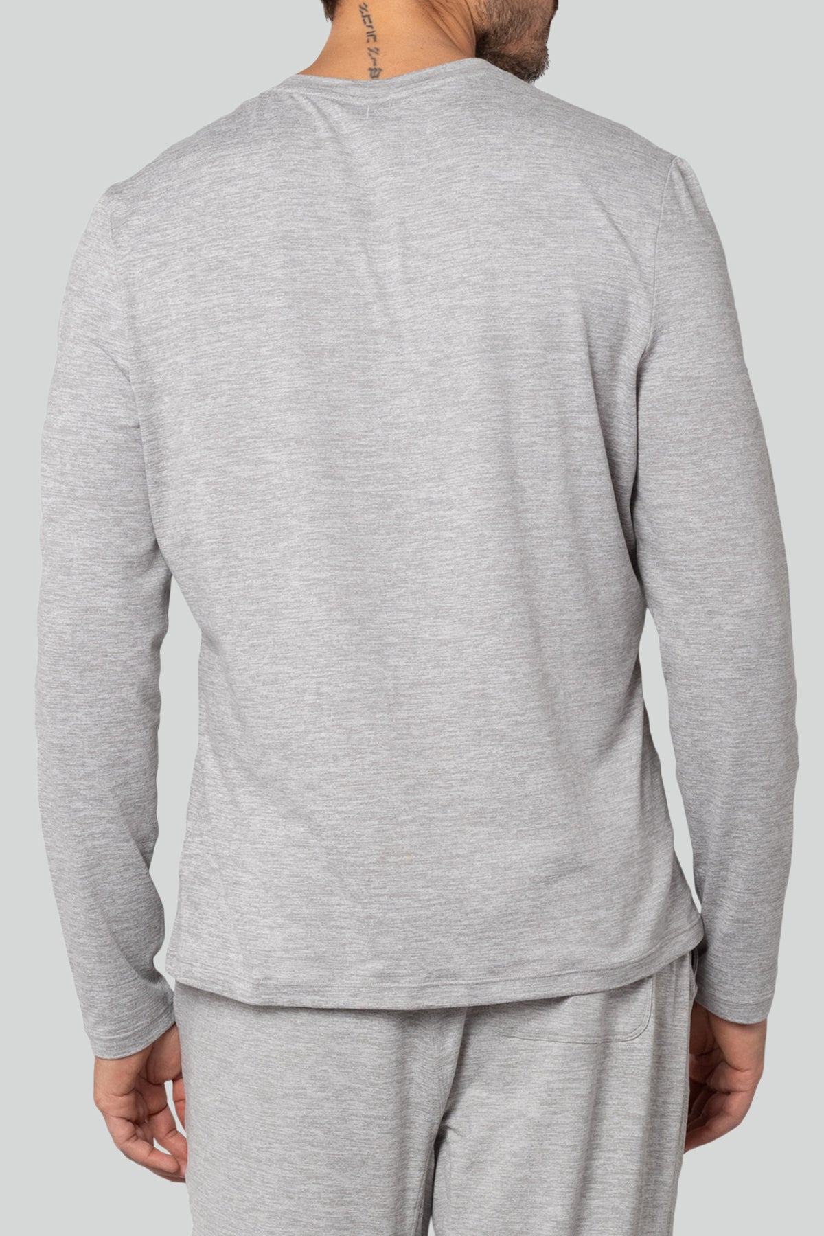 Men's Long Sleeve Henley T-Shirt