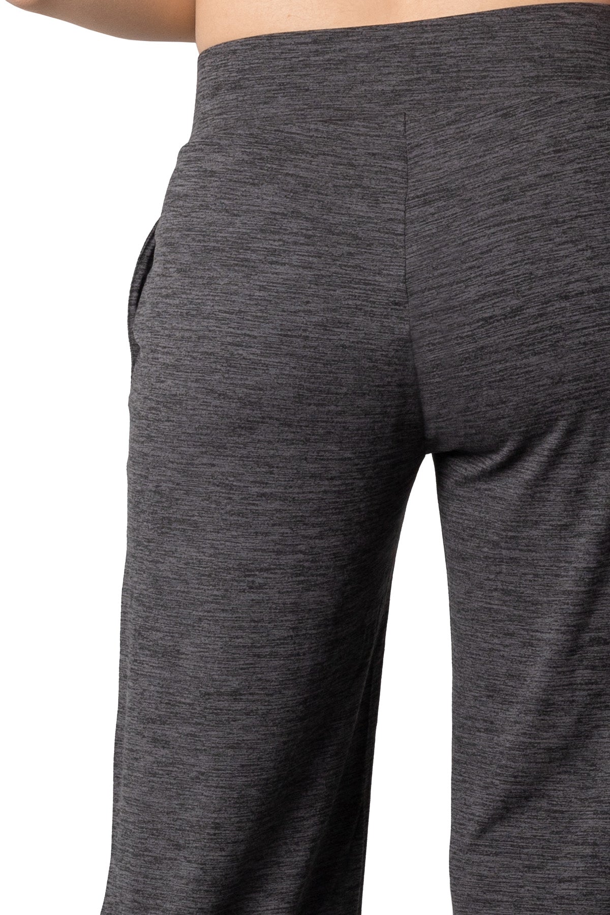 Pantalon large en tricot à enfiler