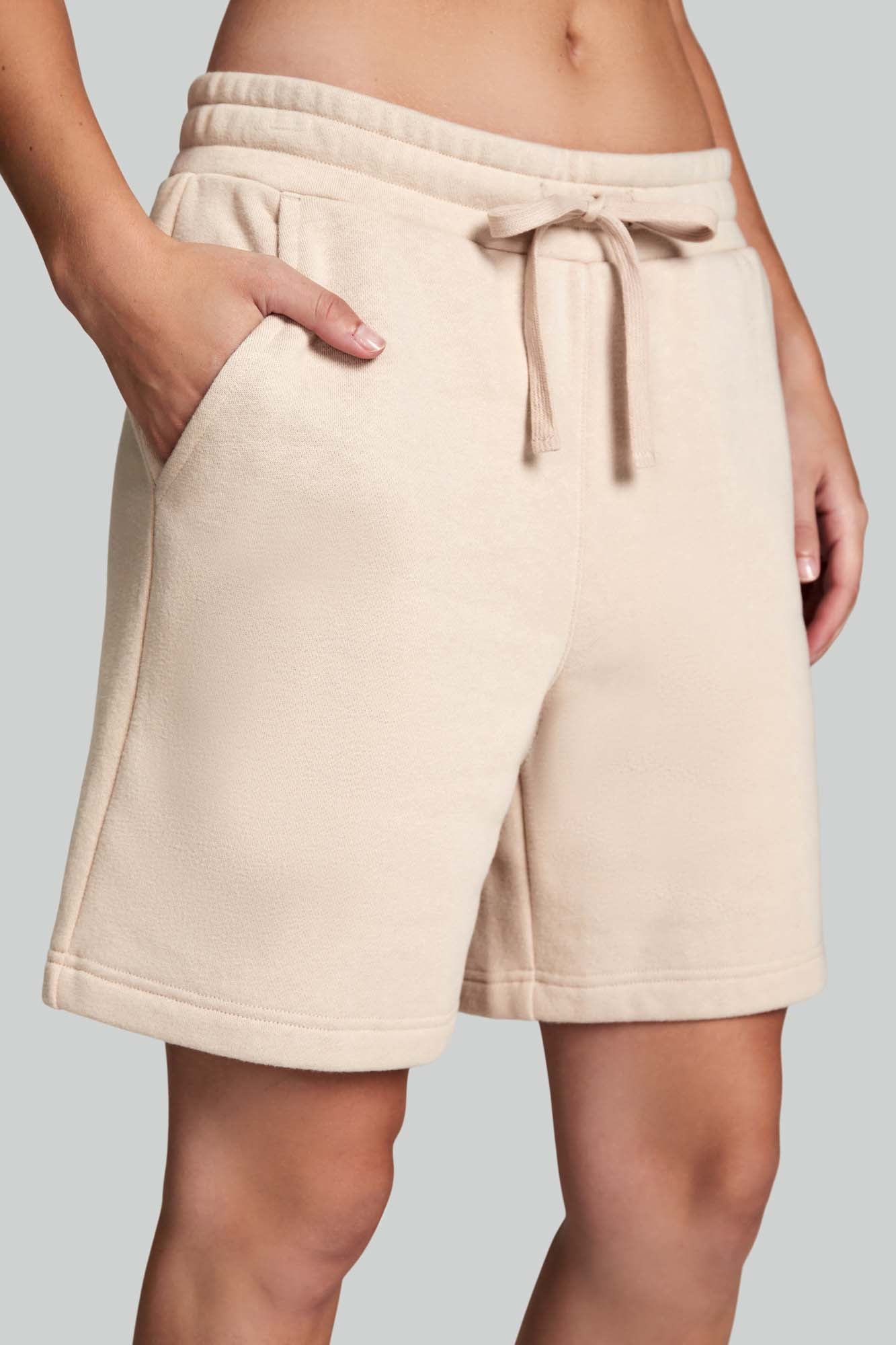 Cozy Luxe Boyfriend Shorts