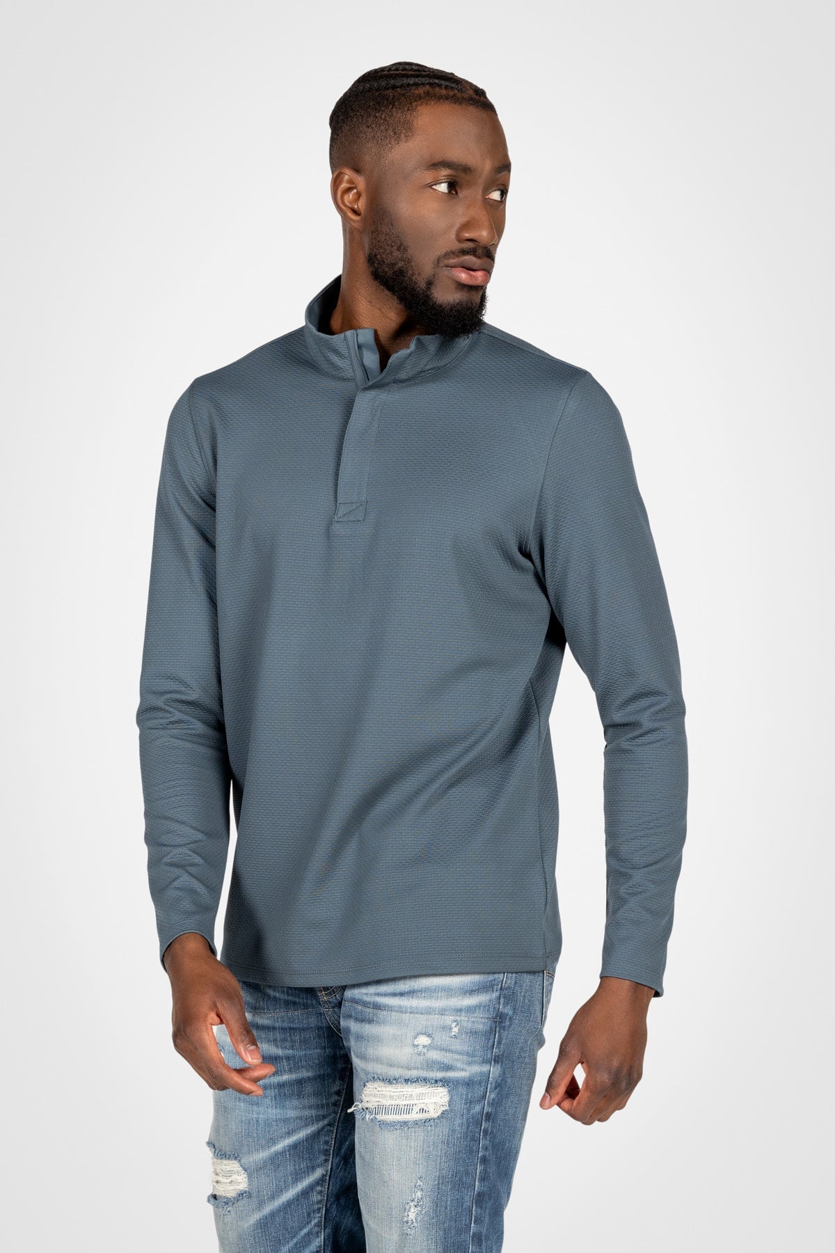 Top ras du cou zippé Ronaldo