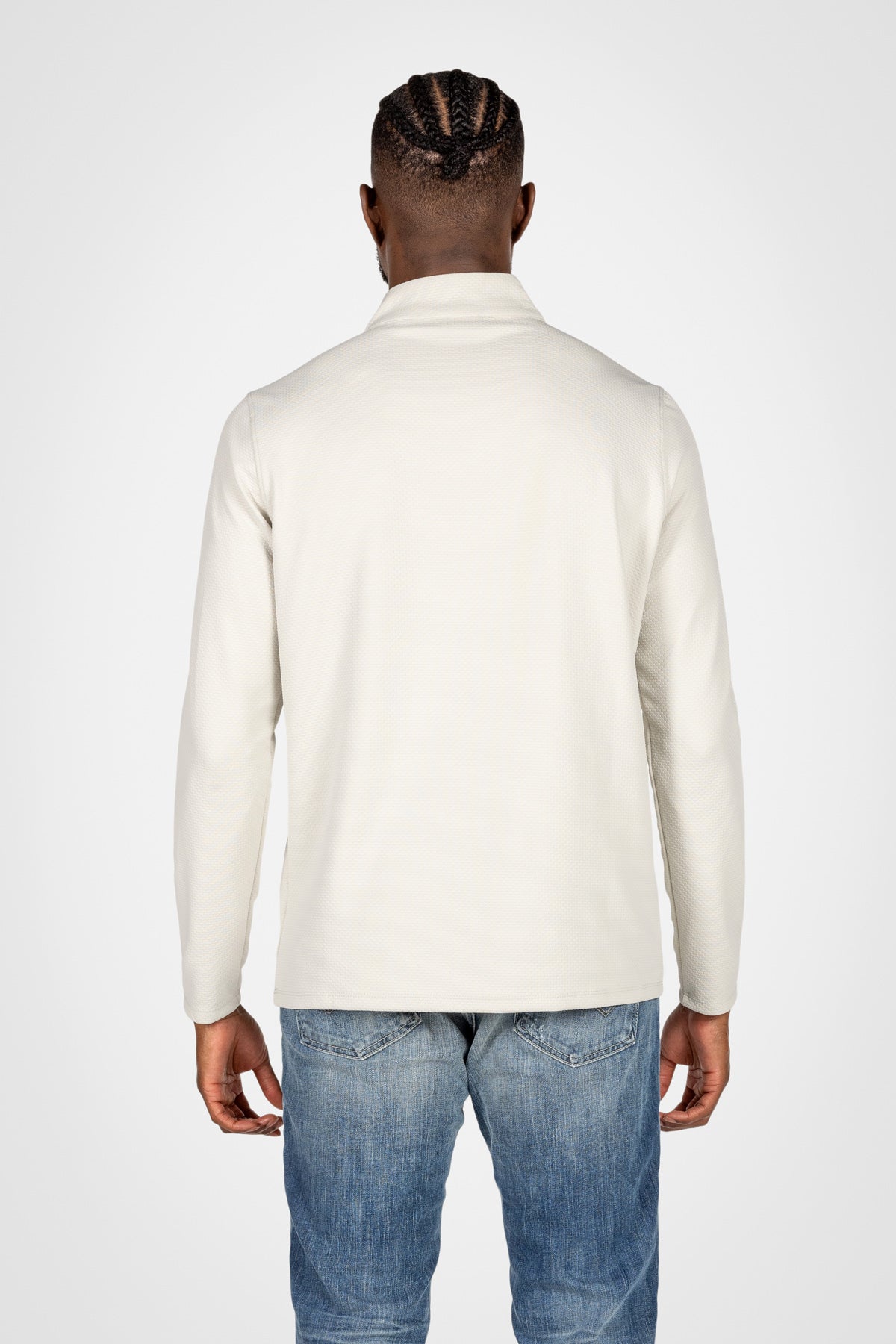 Ronaldo Zip Mock Top