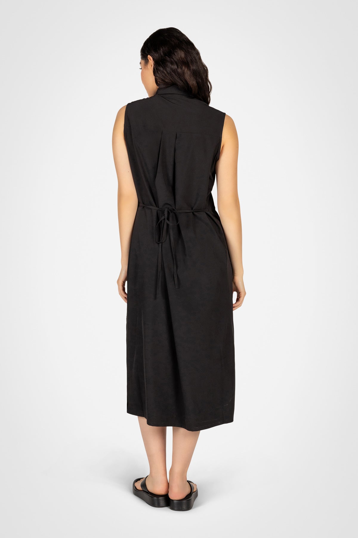 Robe chemise longue Flowline