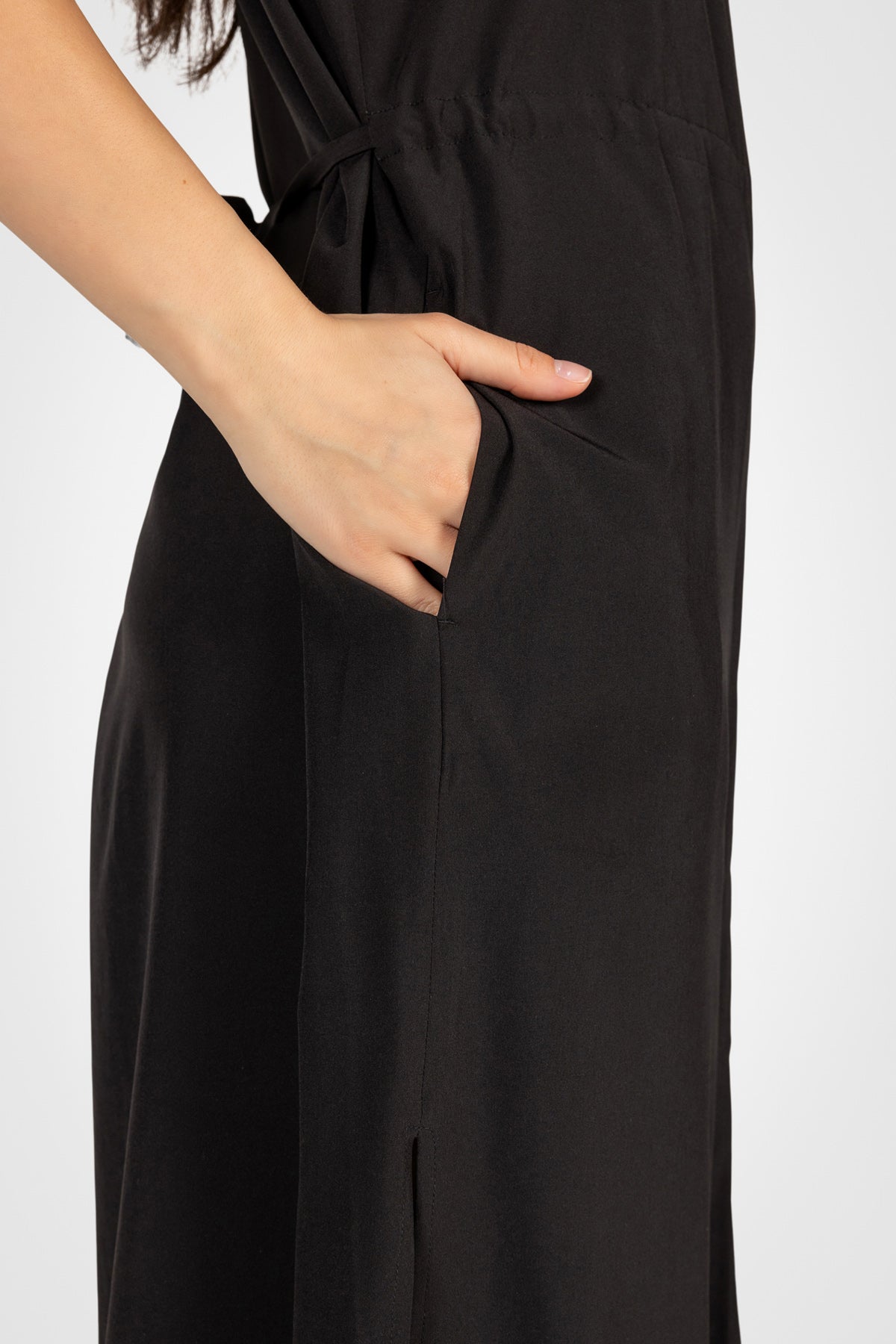 Robe chemise longue Flowline