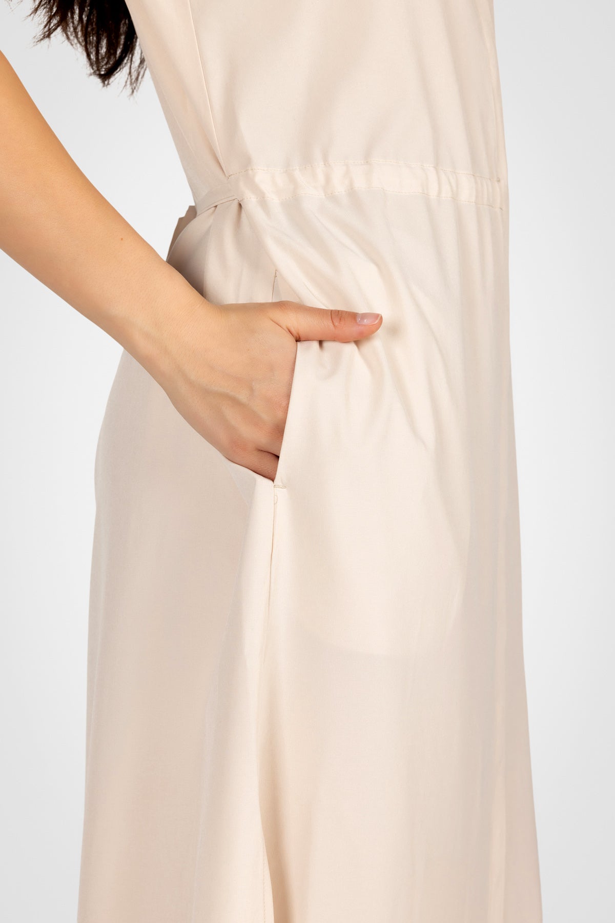 Robe chemise longue Flowline