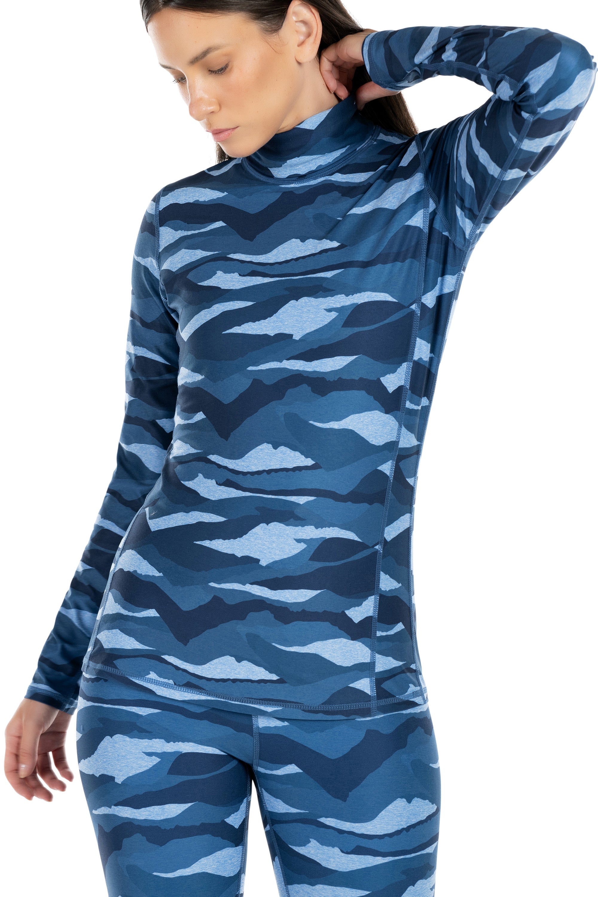 Haut col roulé Camoflex