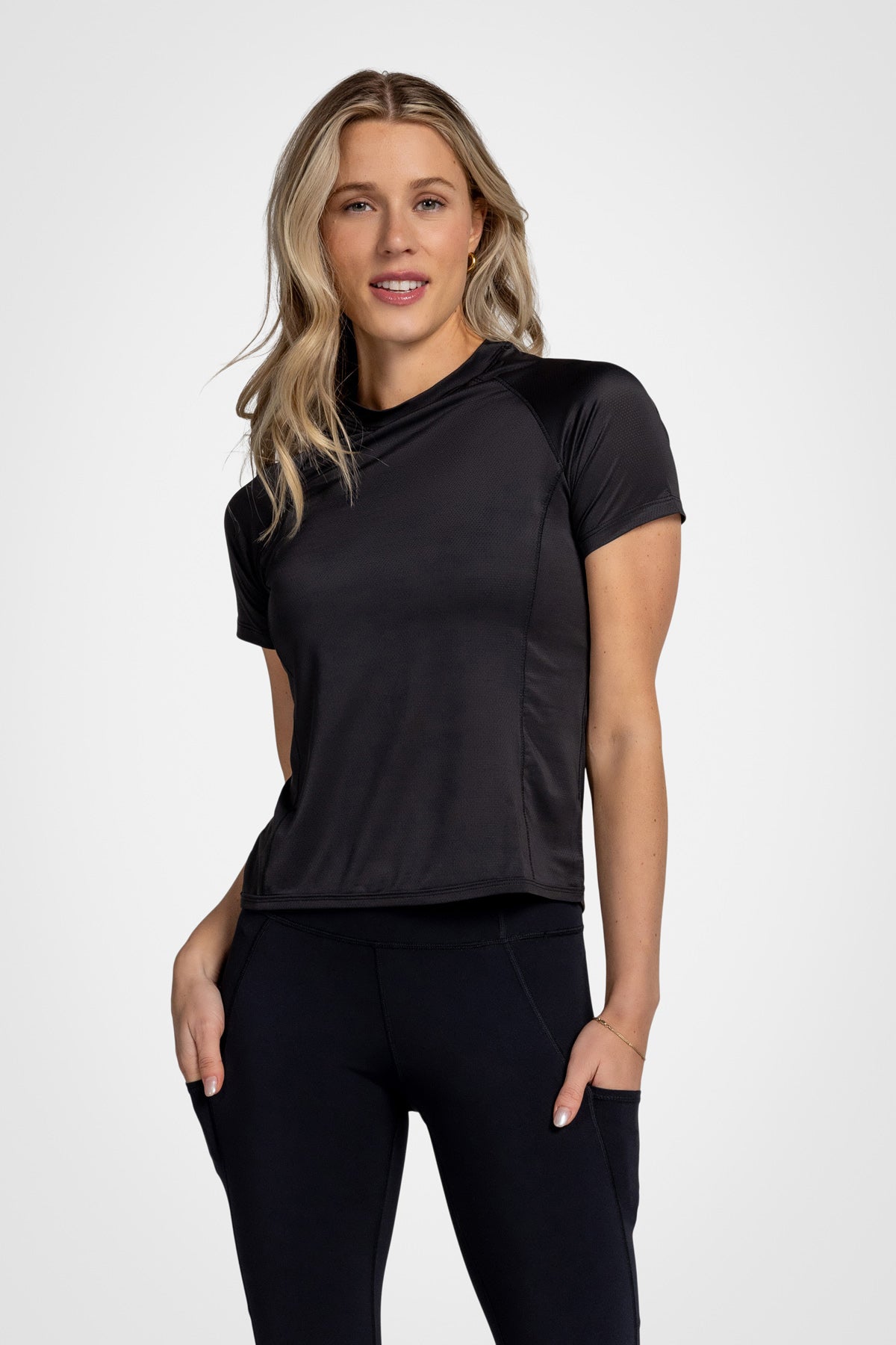 T-shirt actif en maille PulseFit