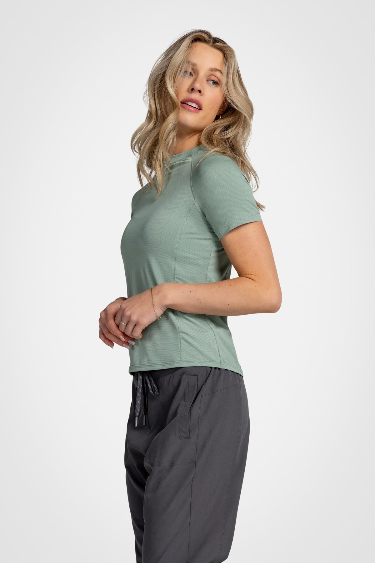 T-shirt actif en maille PulseFit
