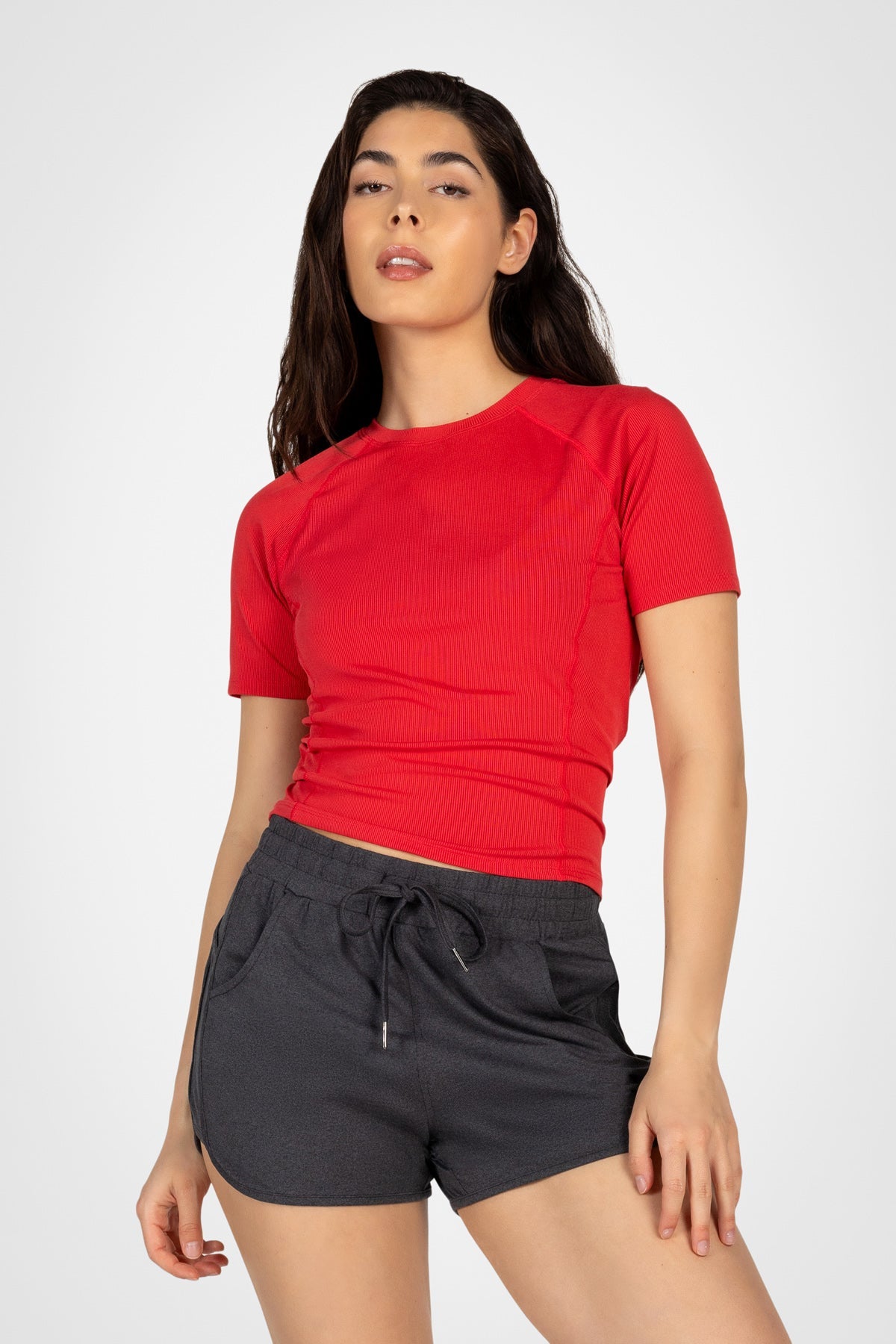 T-shirt côtelé SilkEase