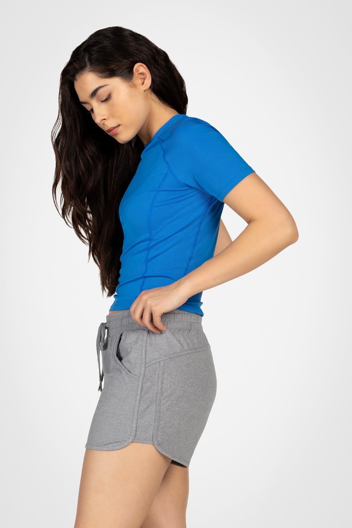 T-shirt côtelé SilkEase