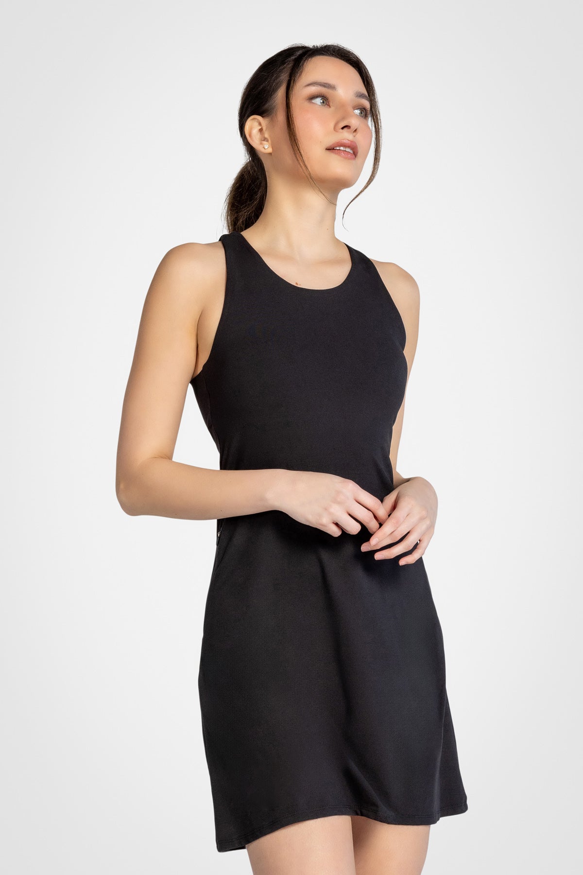 Day-To-Day Outdoor Double-Strap Dress With Pockets