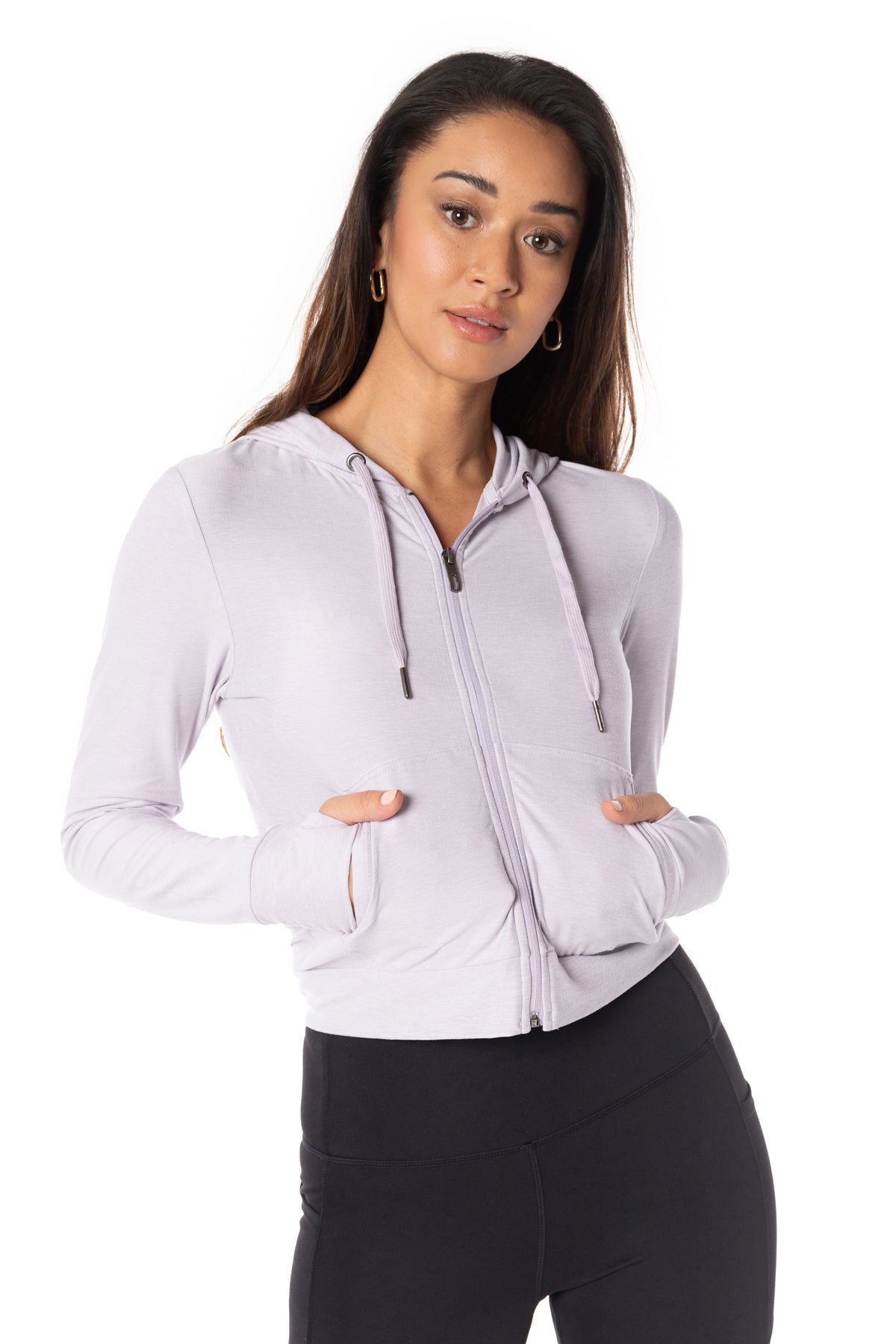 Sweat à capuche zippé léger Day-To-Day