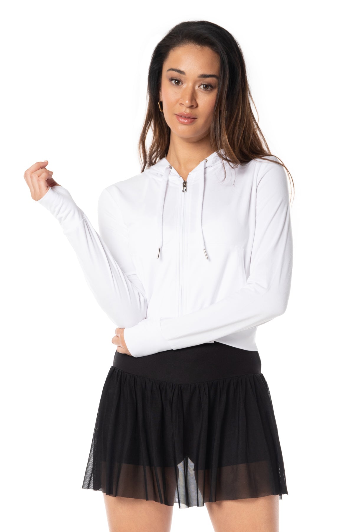 Sweat à capuche zippé léger Day-To-Day