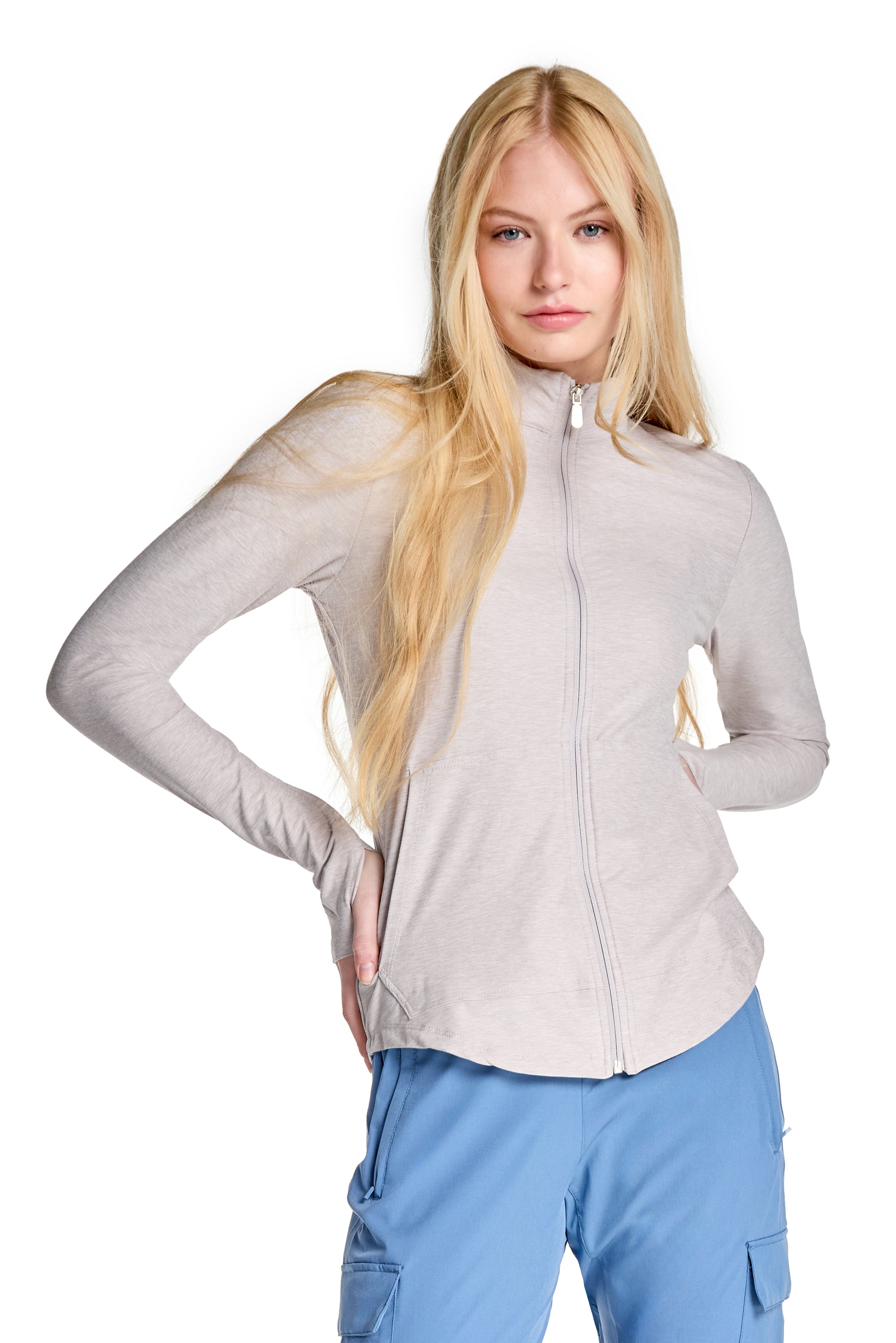 Day-To-Day Recreation Zip-Up Long Sleeve