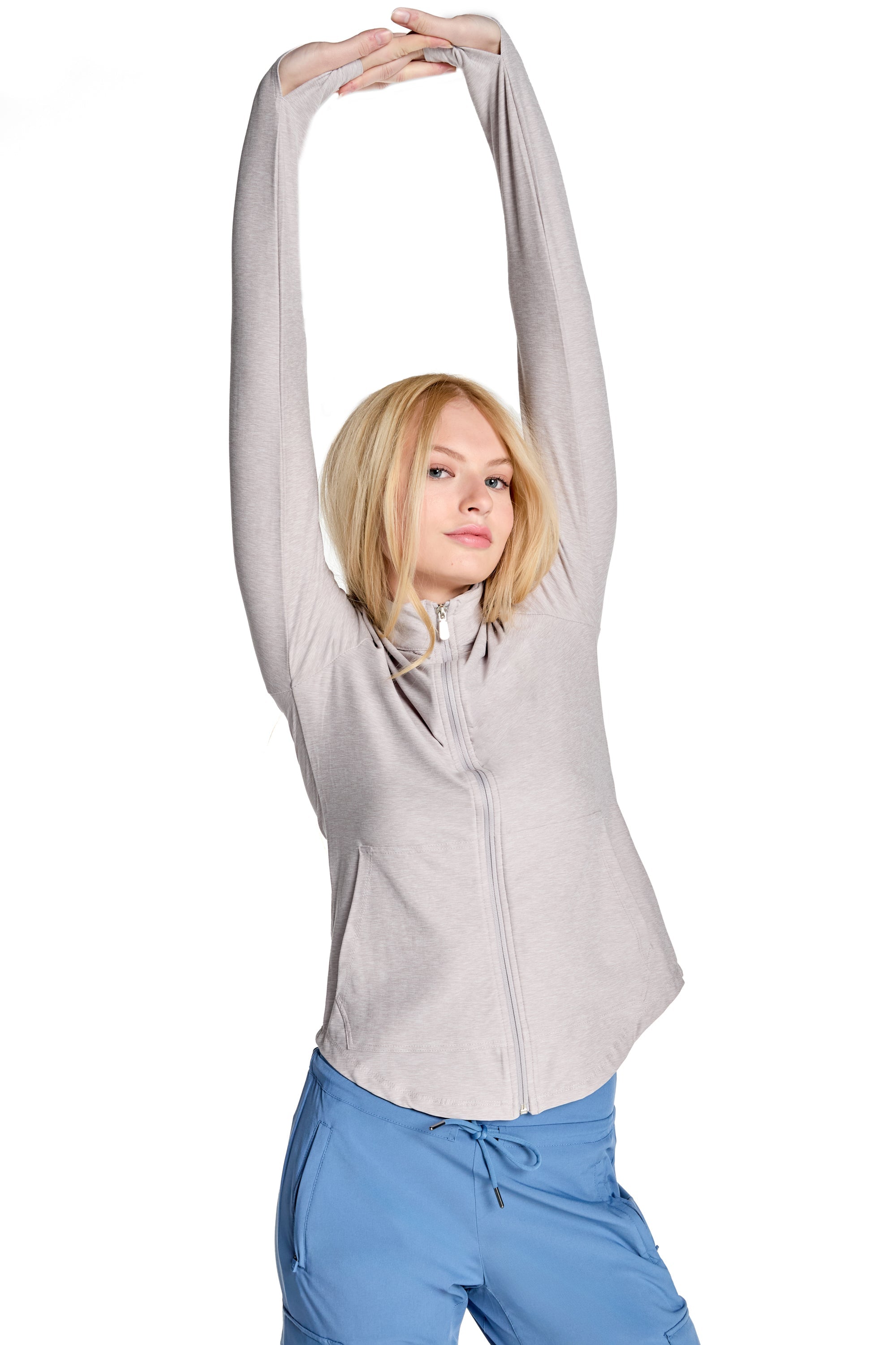 Day-To-Day Recreation Zip-Up Long Sleeve