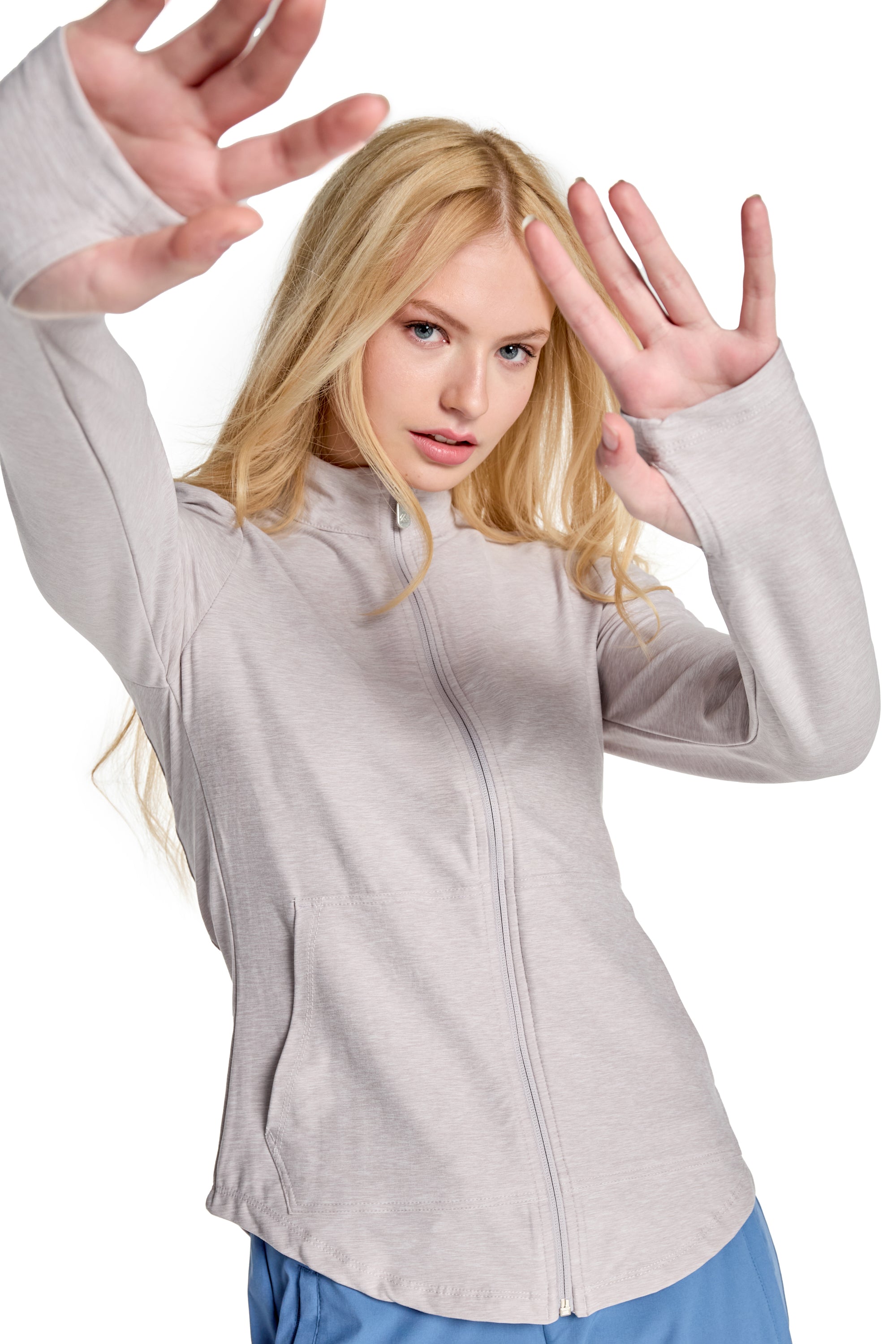 Day-To-Day Recreation Zip-Up Long Sleeve