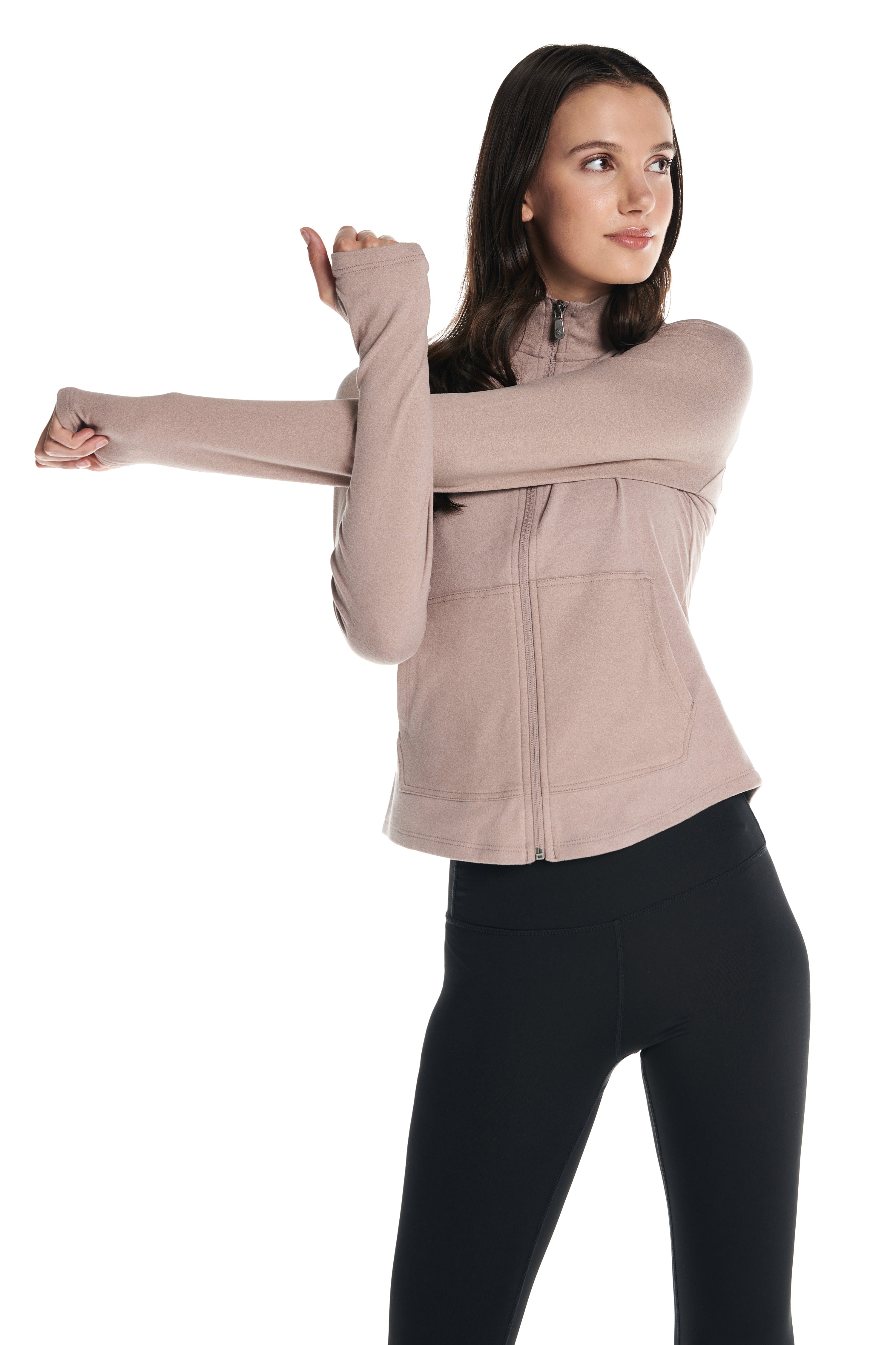 Aspen Lightweight Zip Up Long-Sleeve Sweater