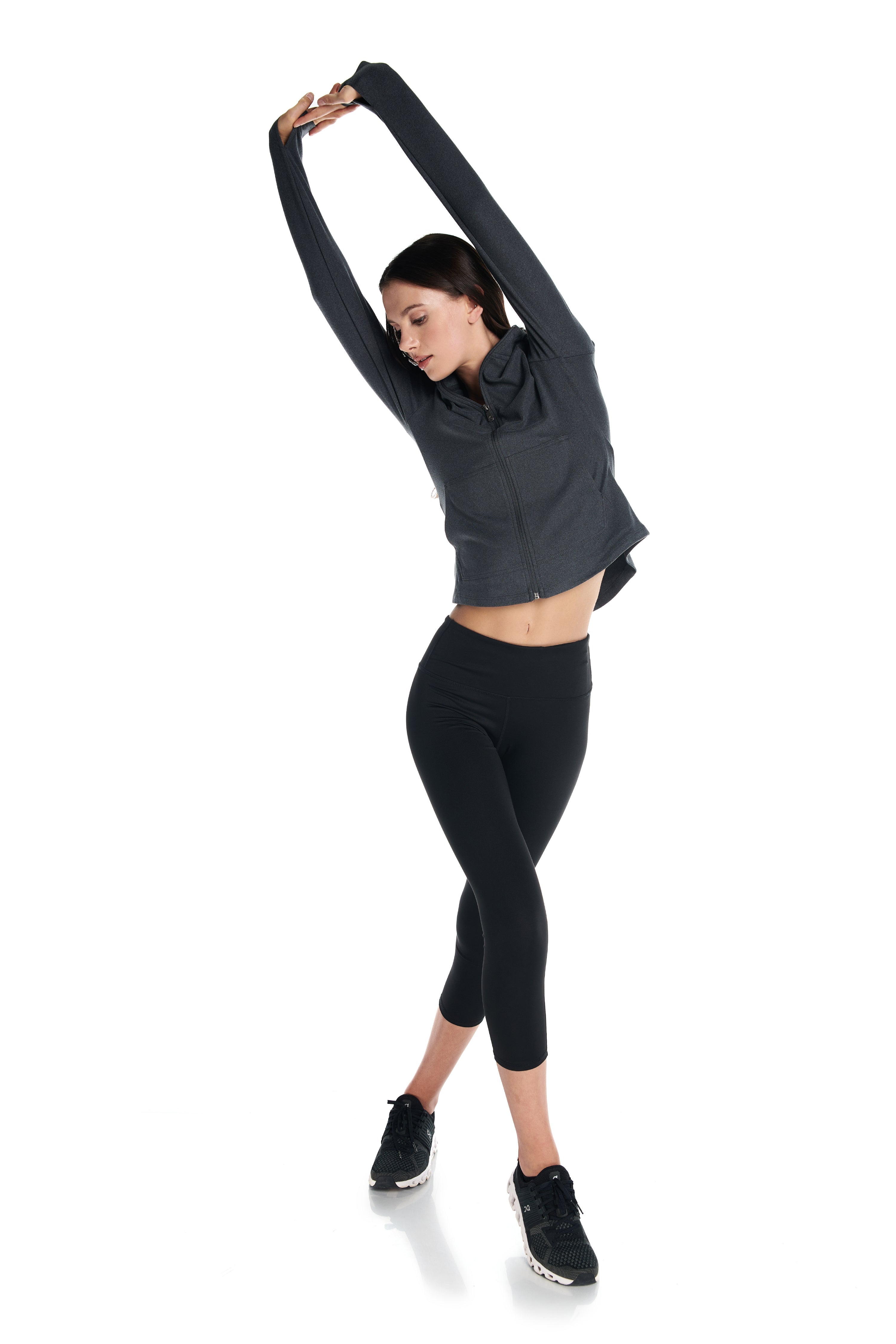 Aspen Lightweight Zip Up Long-Sleeve Sweater