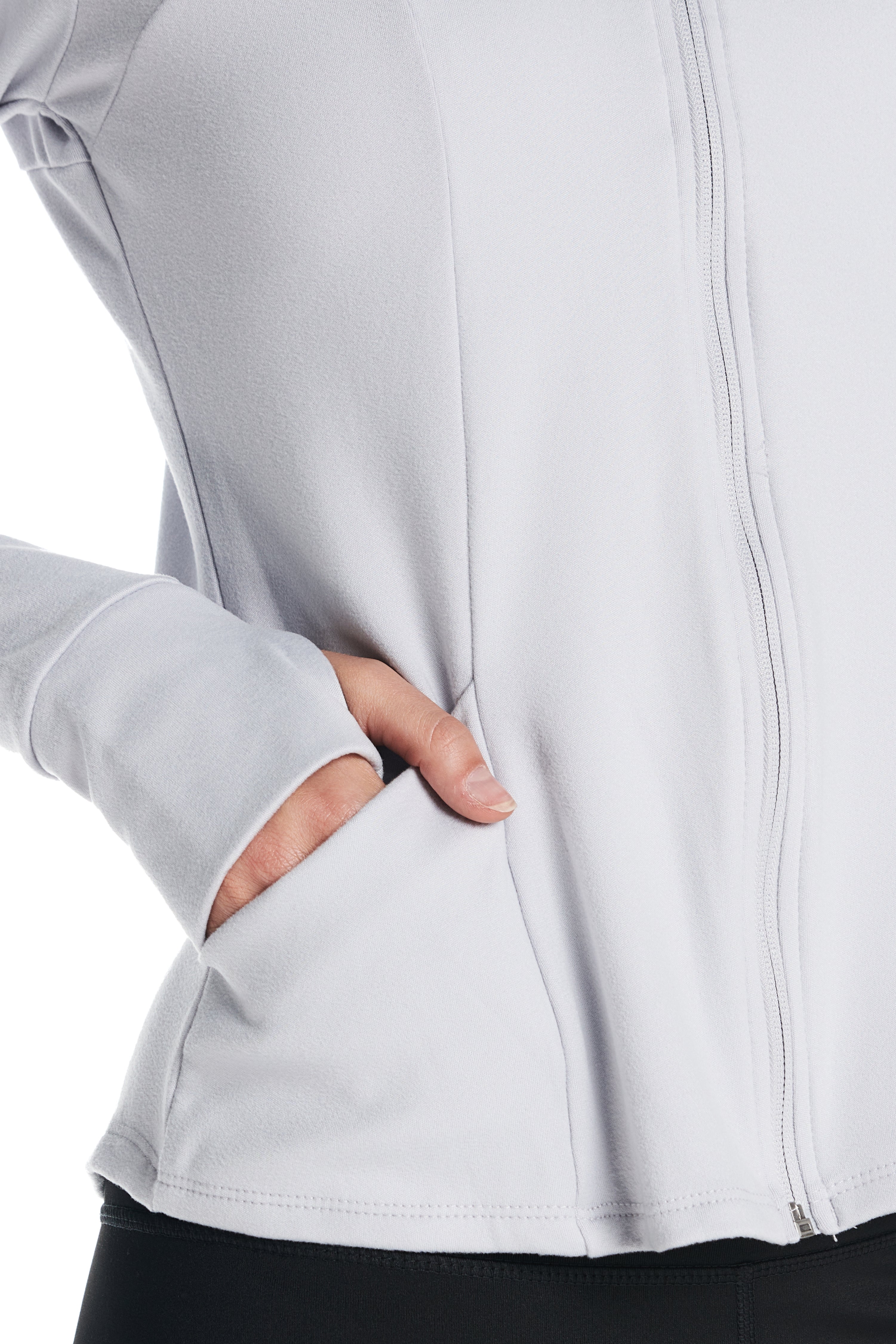 Aspen Lightweight Zip Up Long-Sleeve Sweater