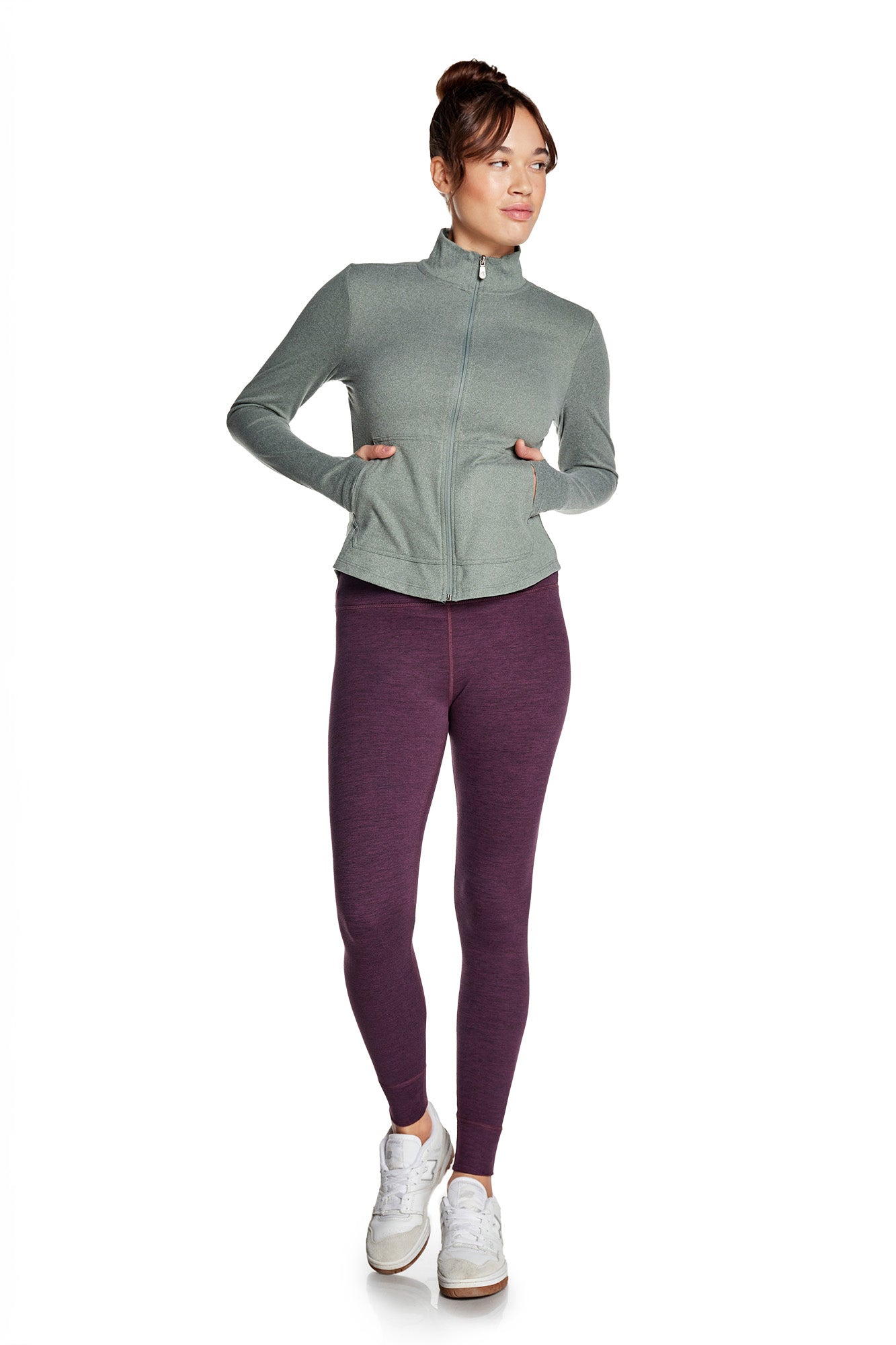 Aspen Lightweight Zip Up Long-Sleeve Sweater