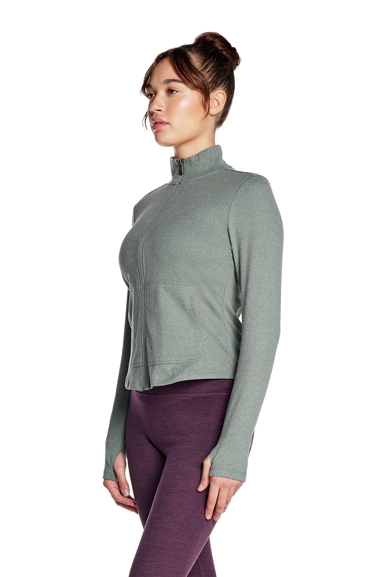 Aspen Lightweight Zip Up Long-Sleeve Sweater
