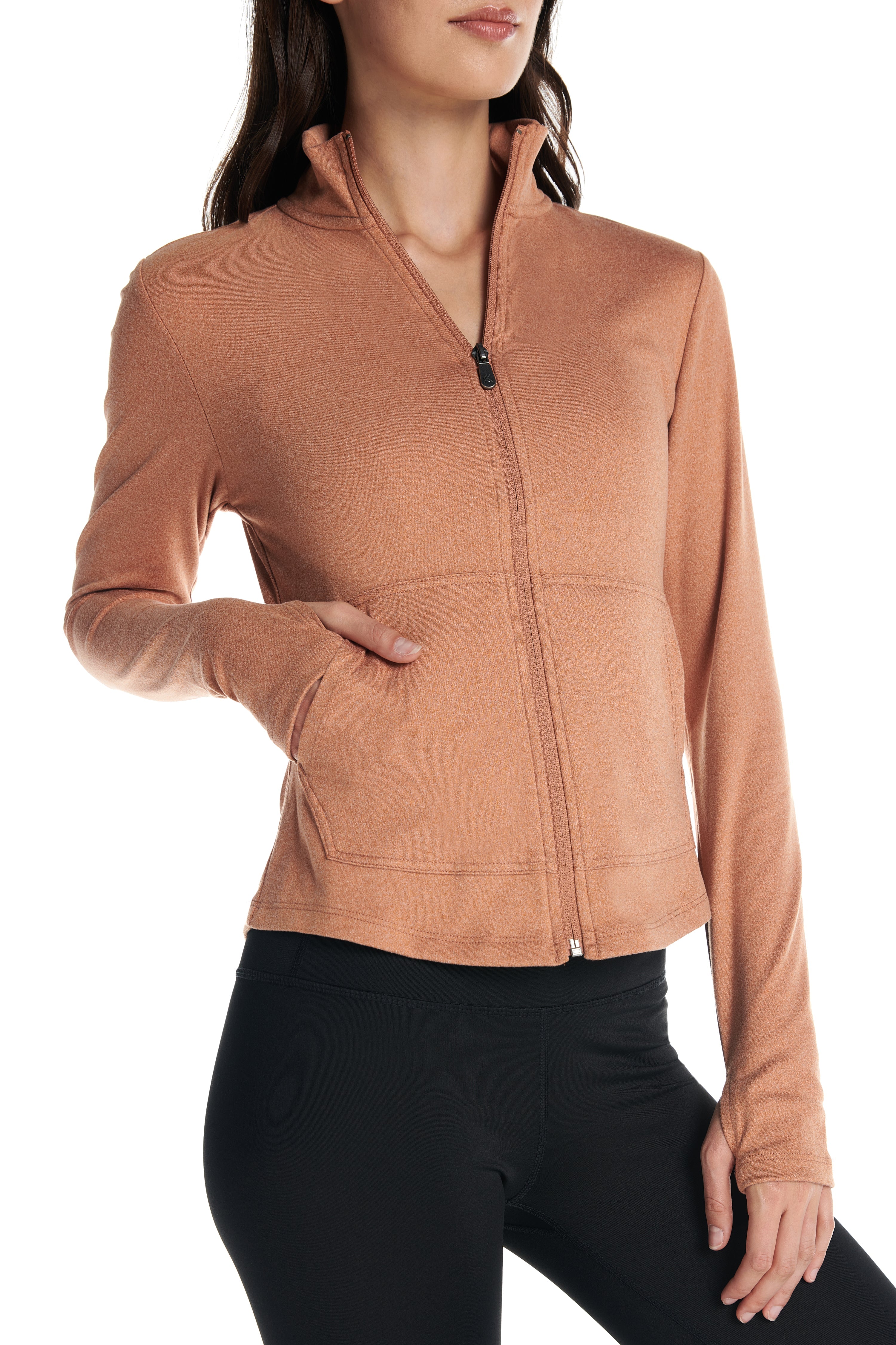 Aspen Lightweight Zip Up Long-Sleeve Sweater