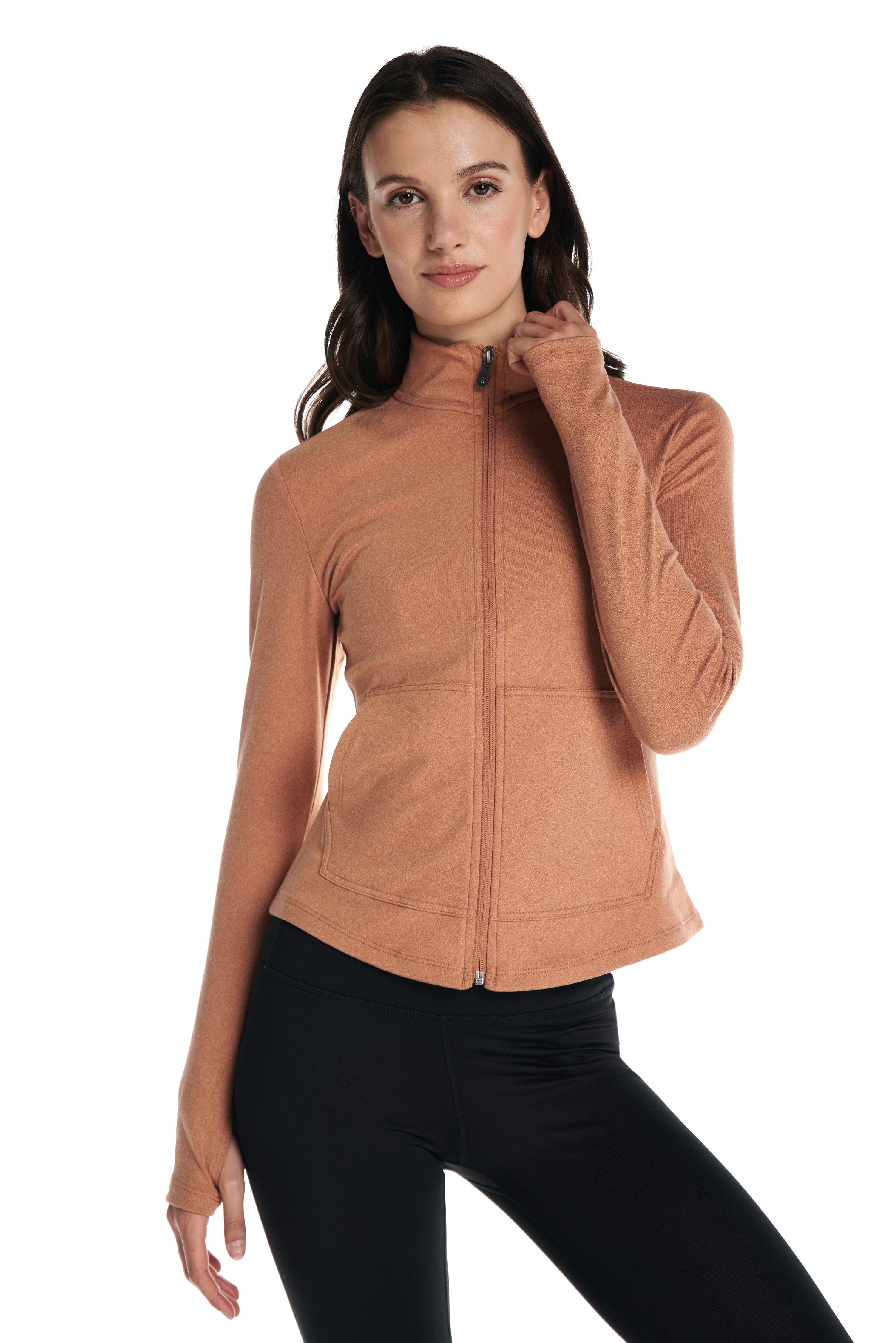Aspen Lightweight Zip Up Long-Sleeve Sweater