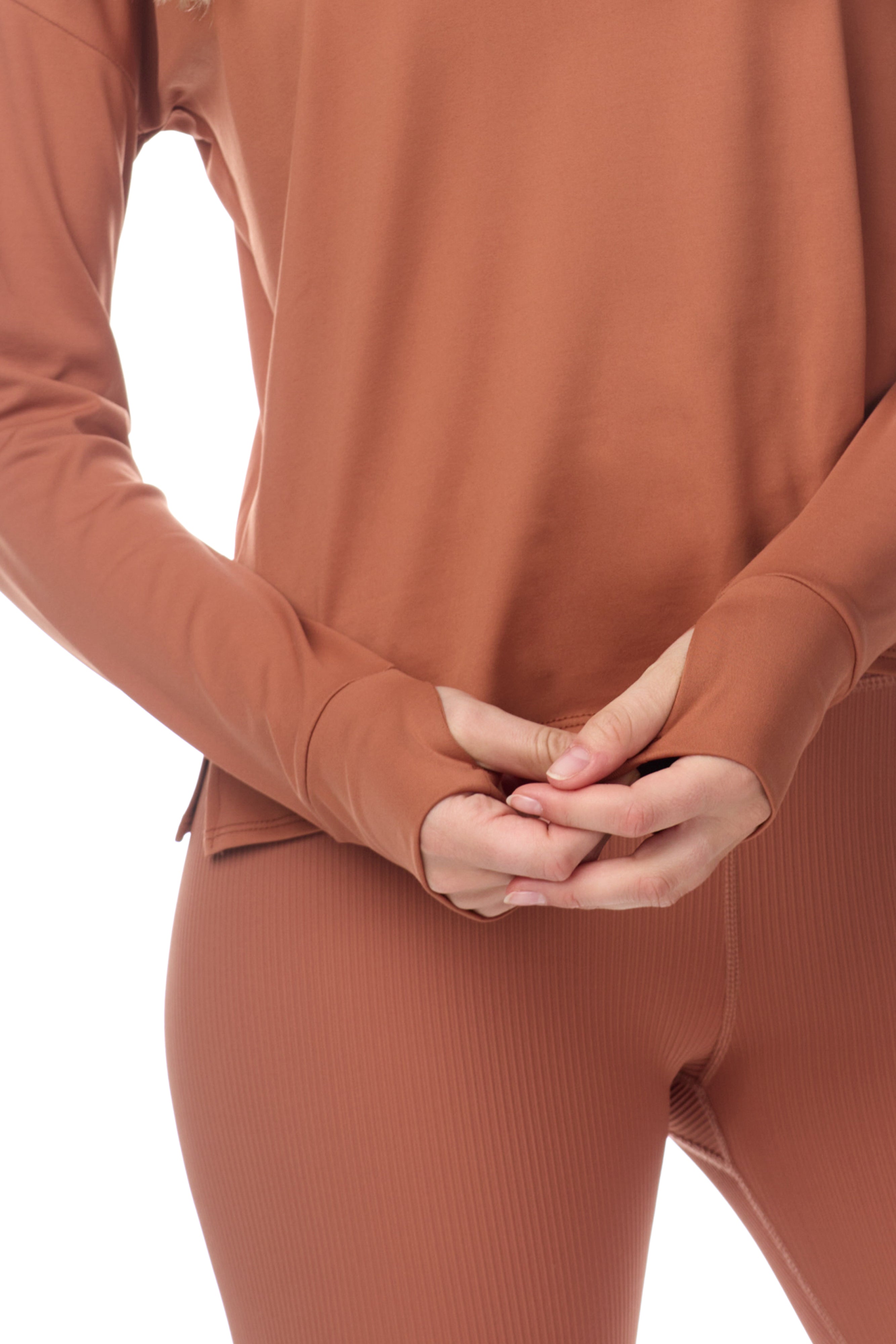Haut à manches longues Canyon en jersey