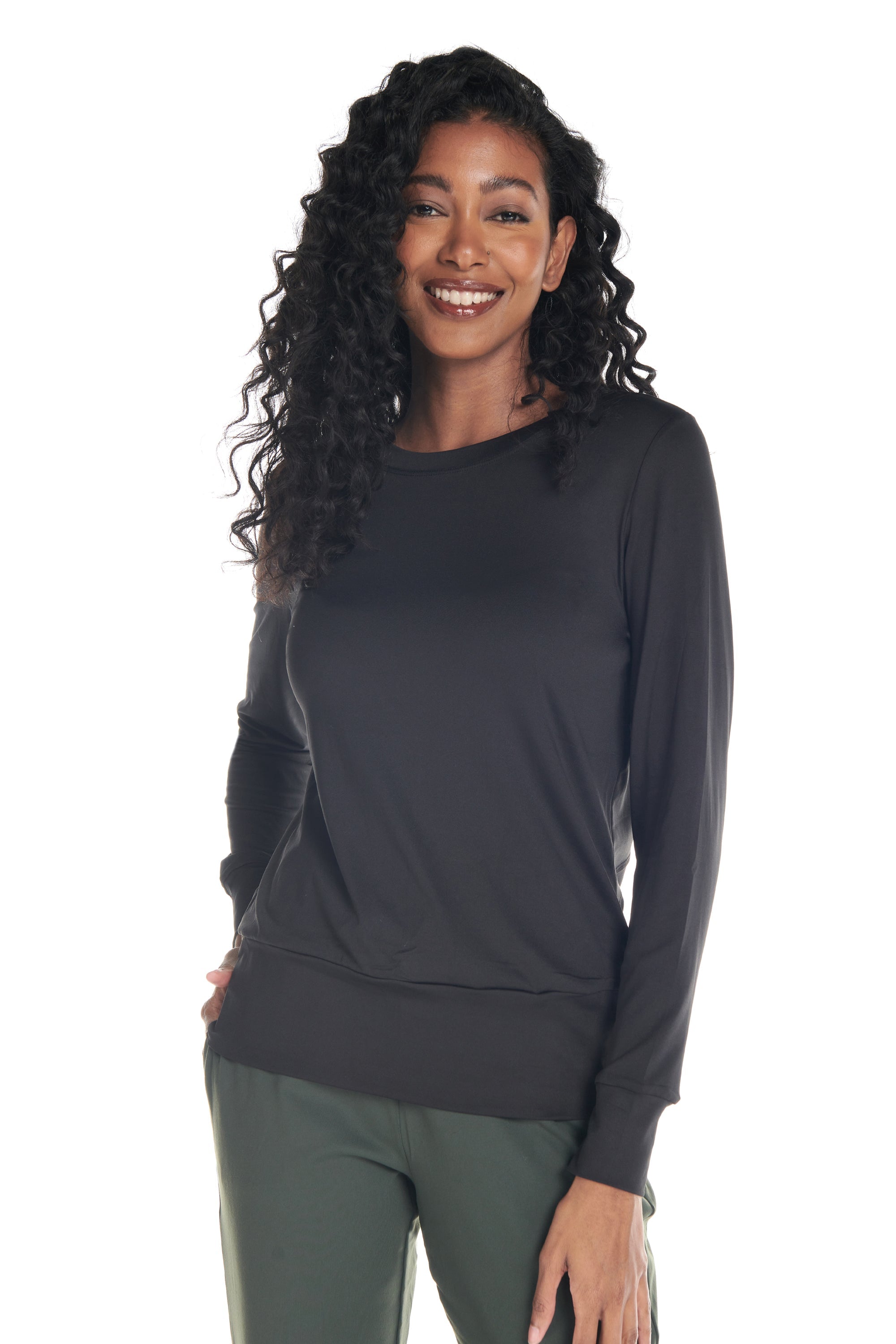 Haut Sierra à manches longues en jersey