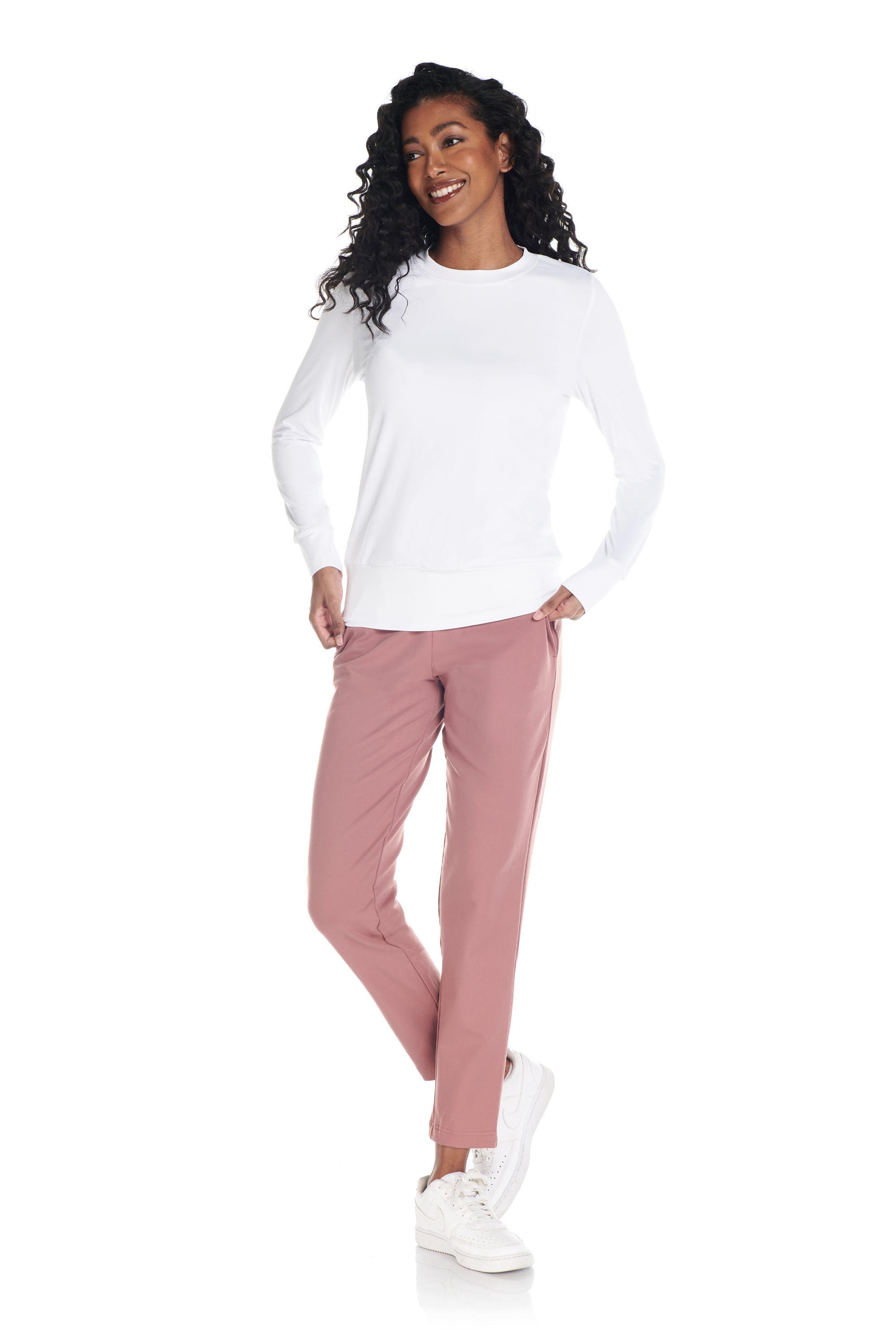 Haut Sierra à manches longues en jersey