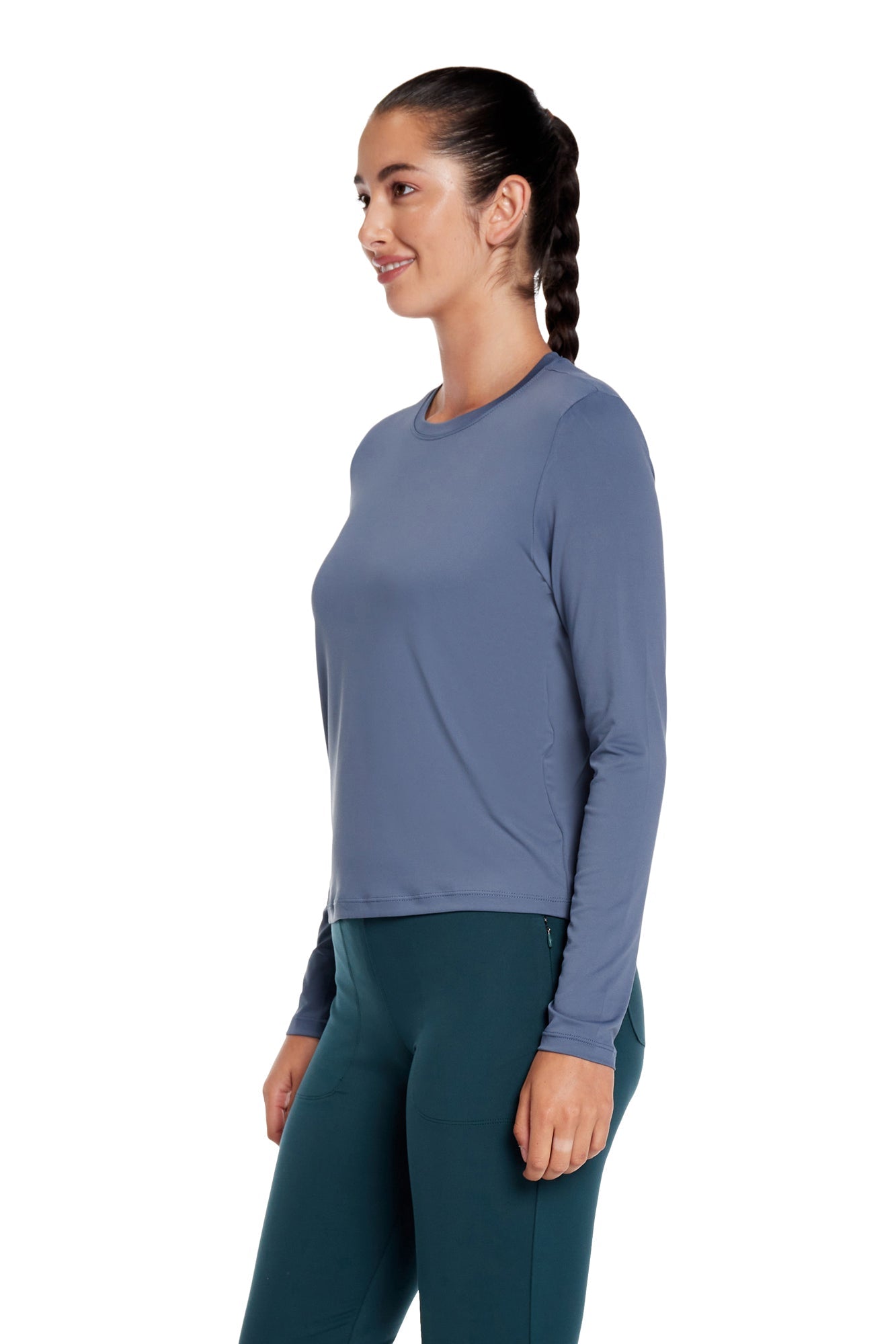 Willow Long-Sleeve Crewneck Top