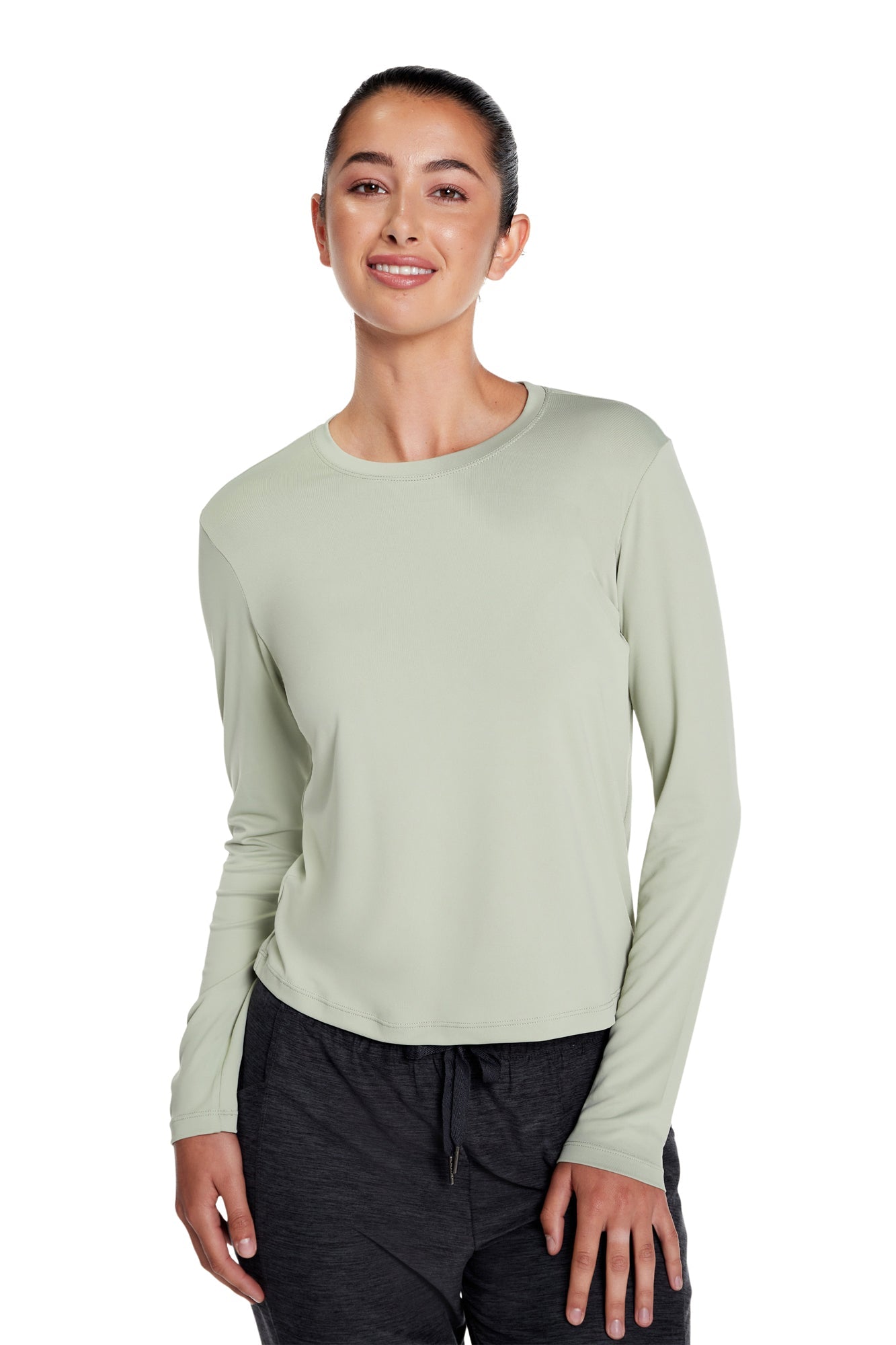 Willow Long-Sleeve Crewneck Top