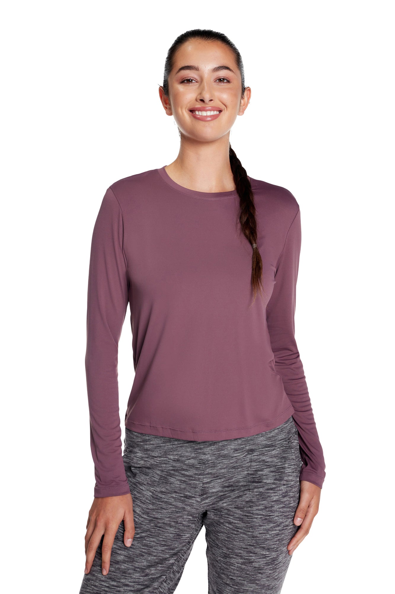 Willow Long-Sleeve Crewneck Top