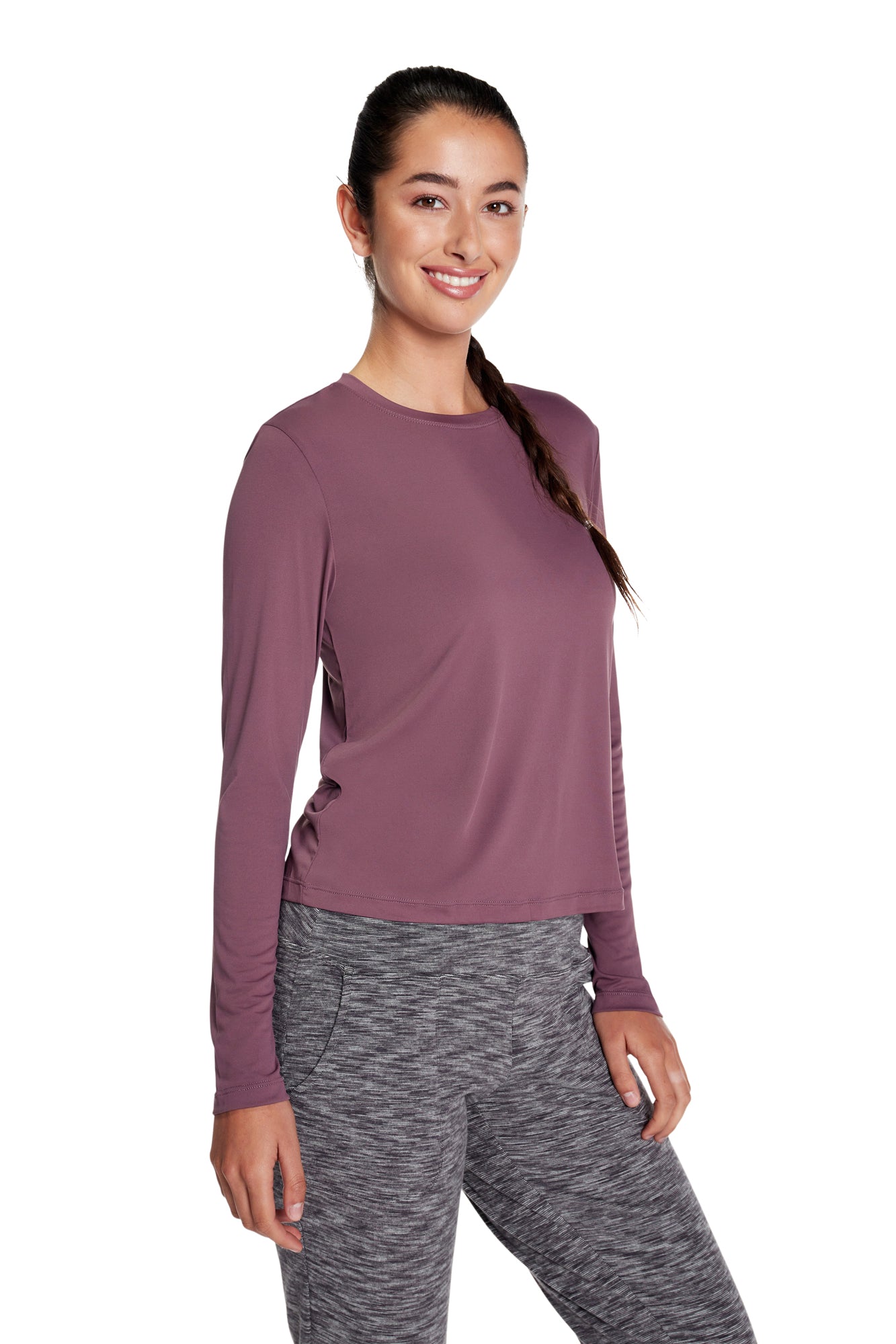 Willow Long-Sleeve Crewneck Top