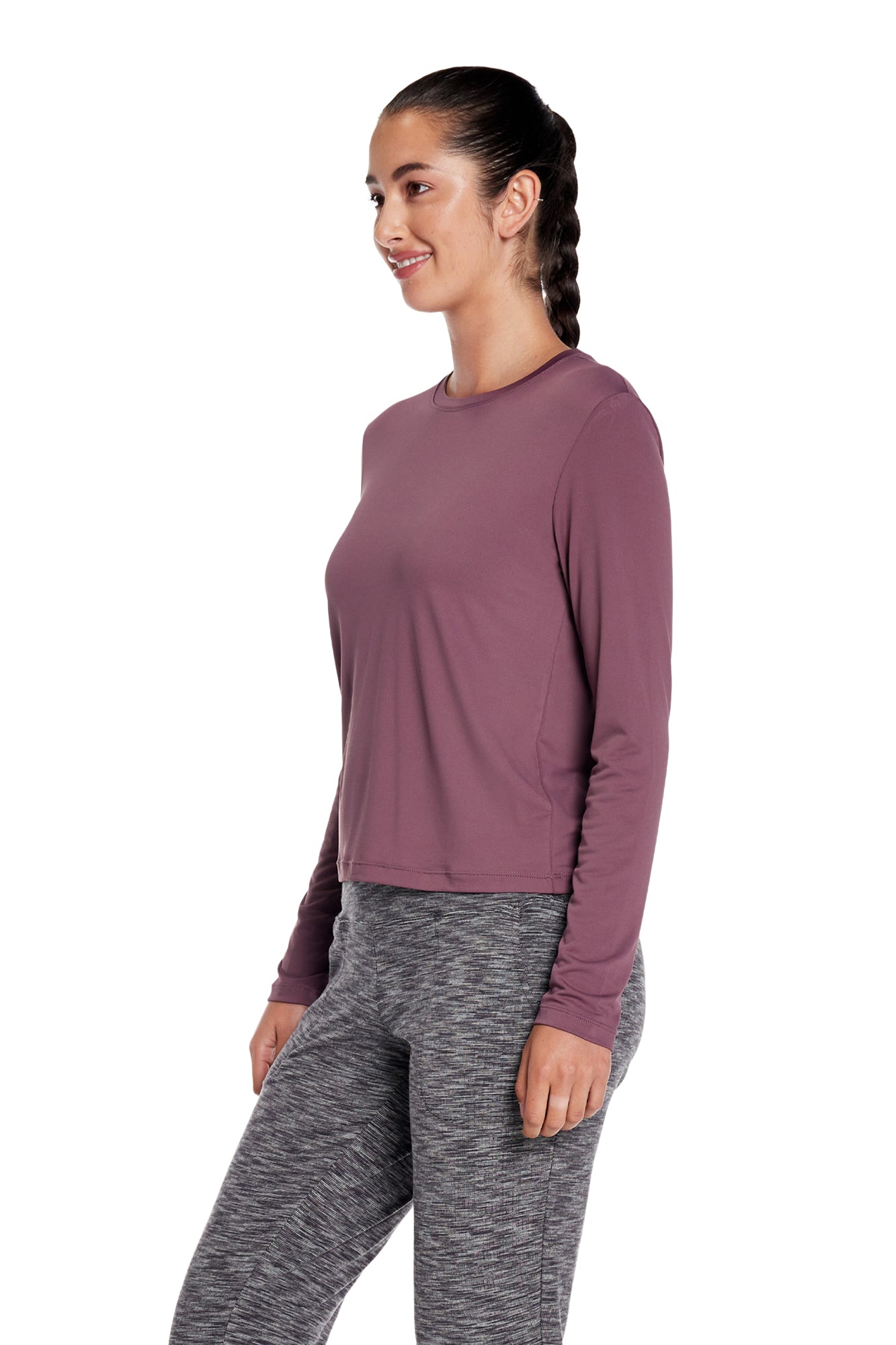 Willow Long-Sleeve Crewneck Top