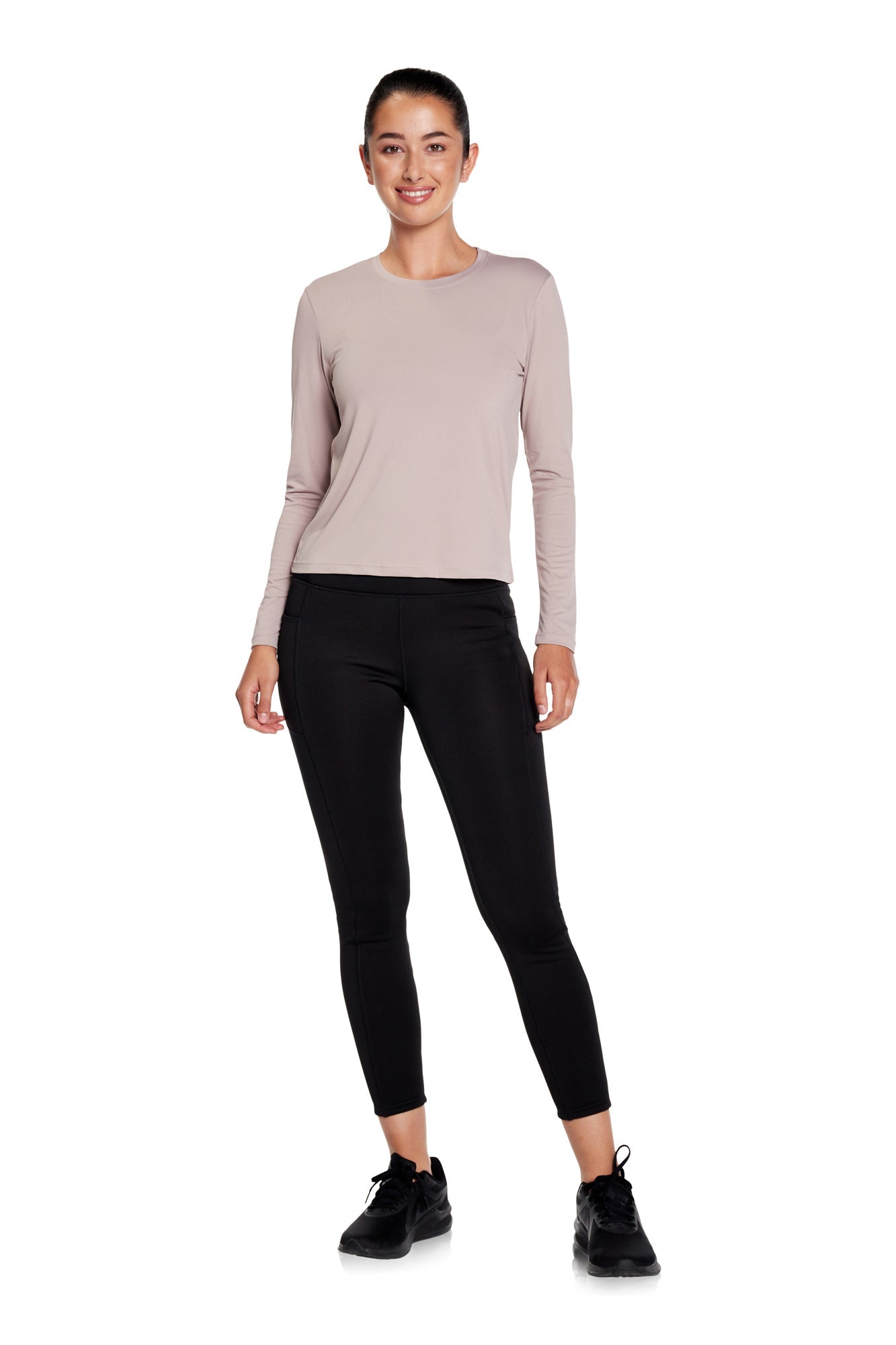 Willow Long-Sleeve Crewneck Top