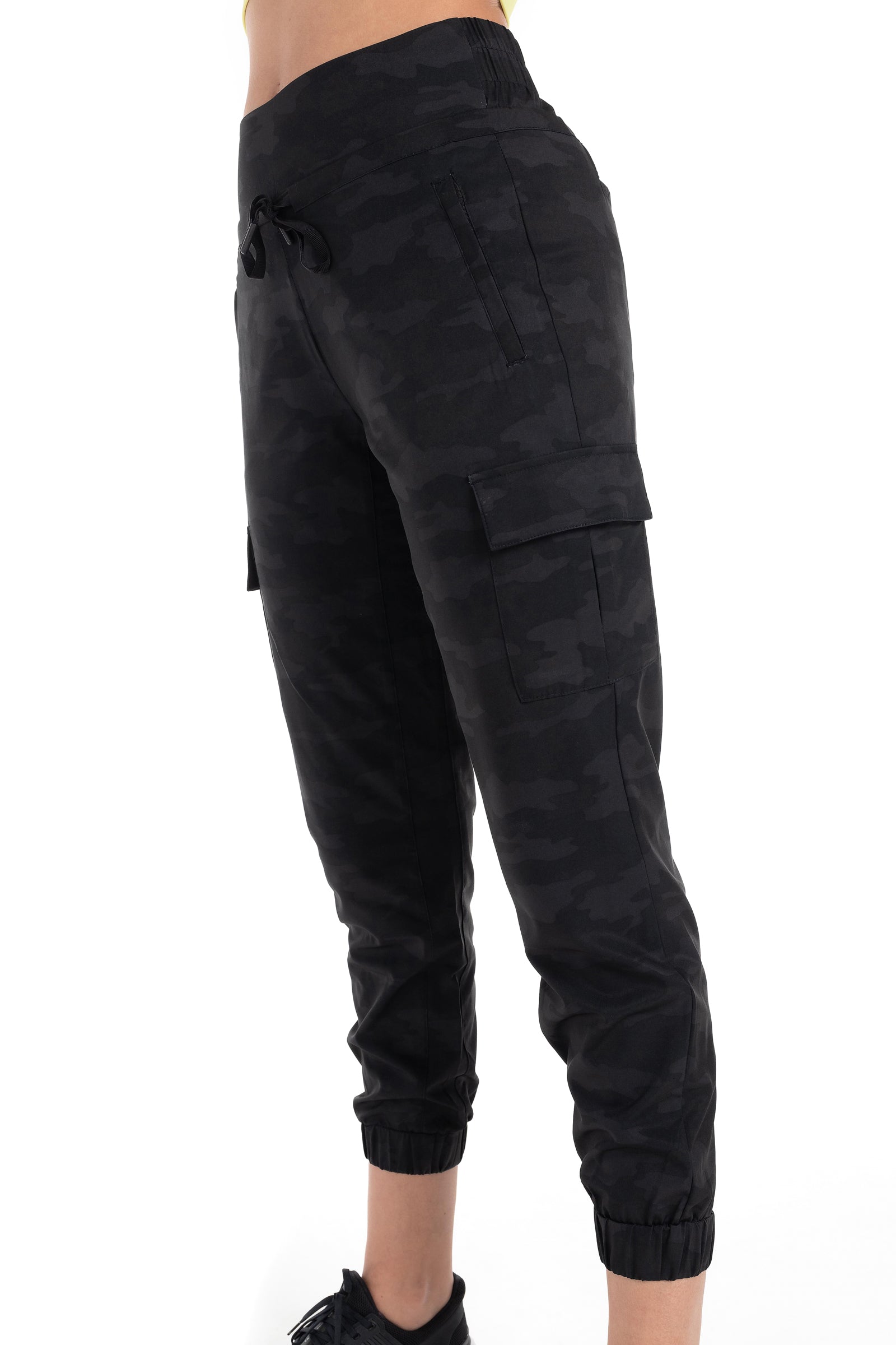 Pantalon cargo tissé