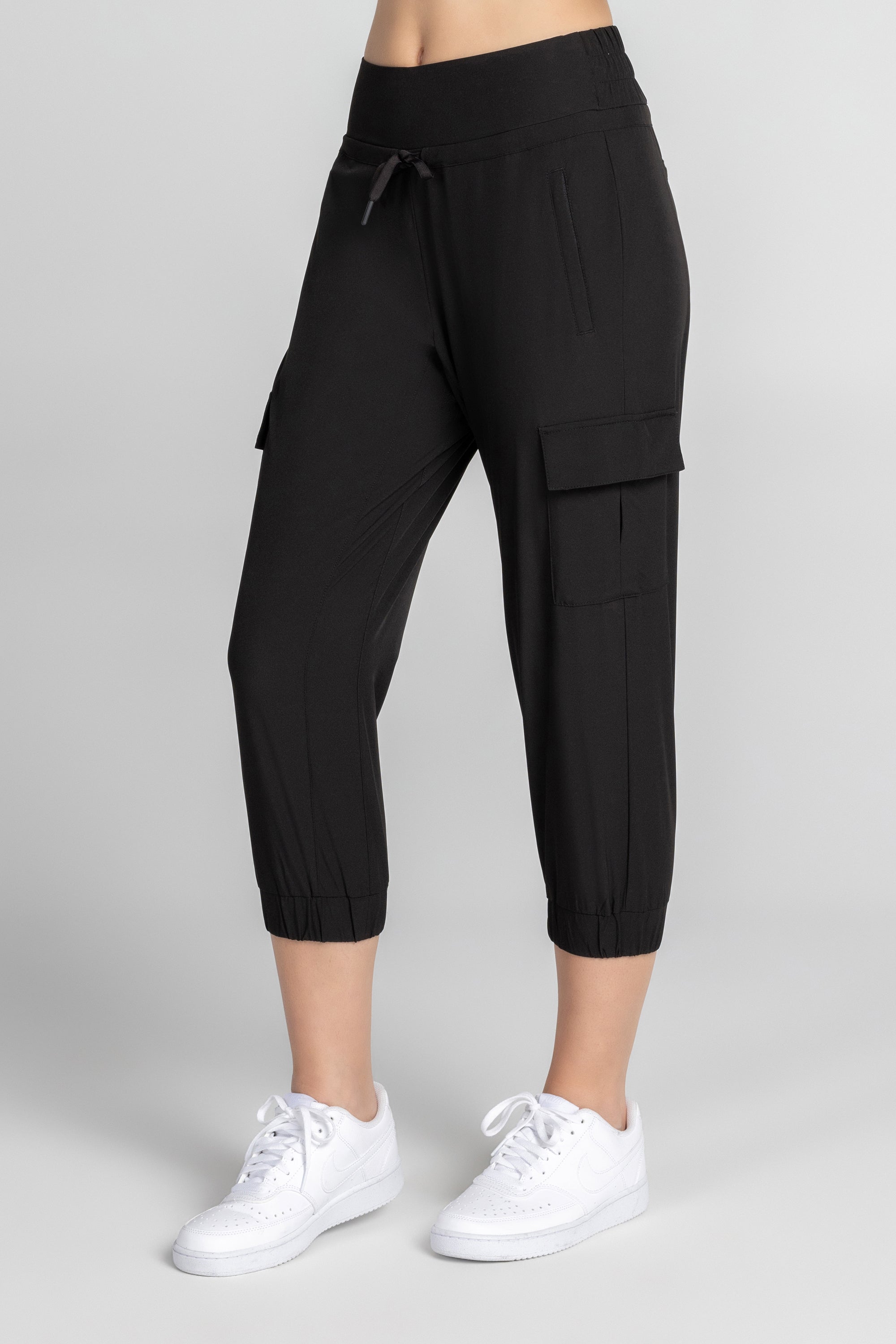 Pantalon cargo tissé