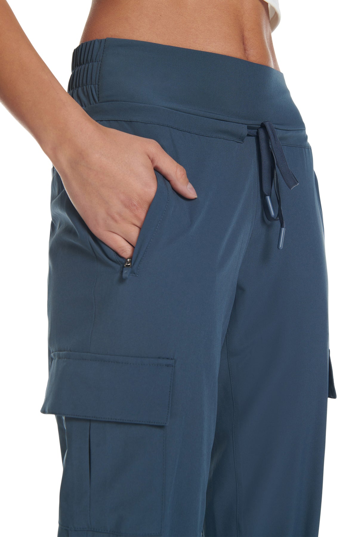 Pantalon cargo tissé
